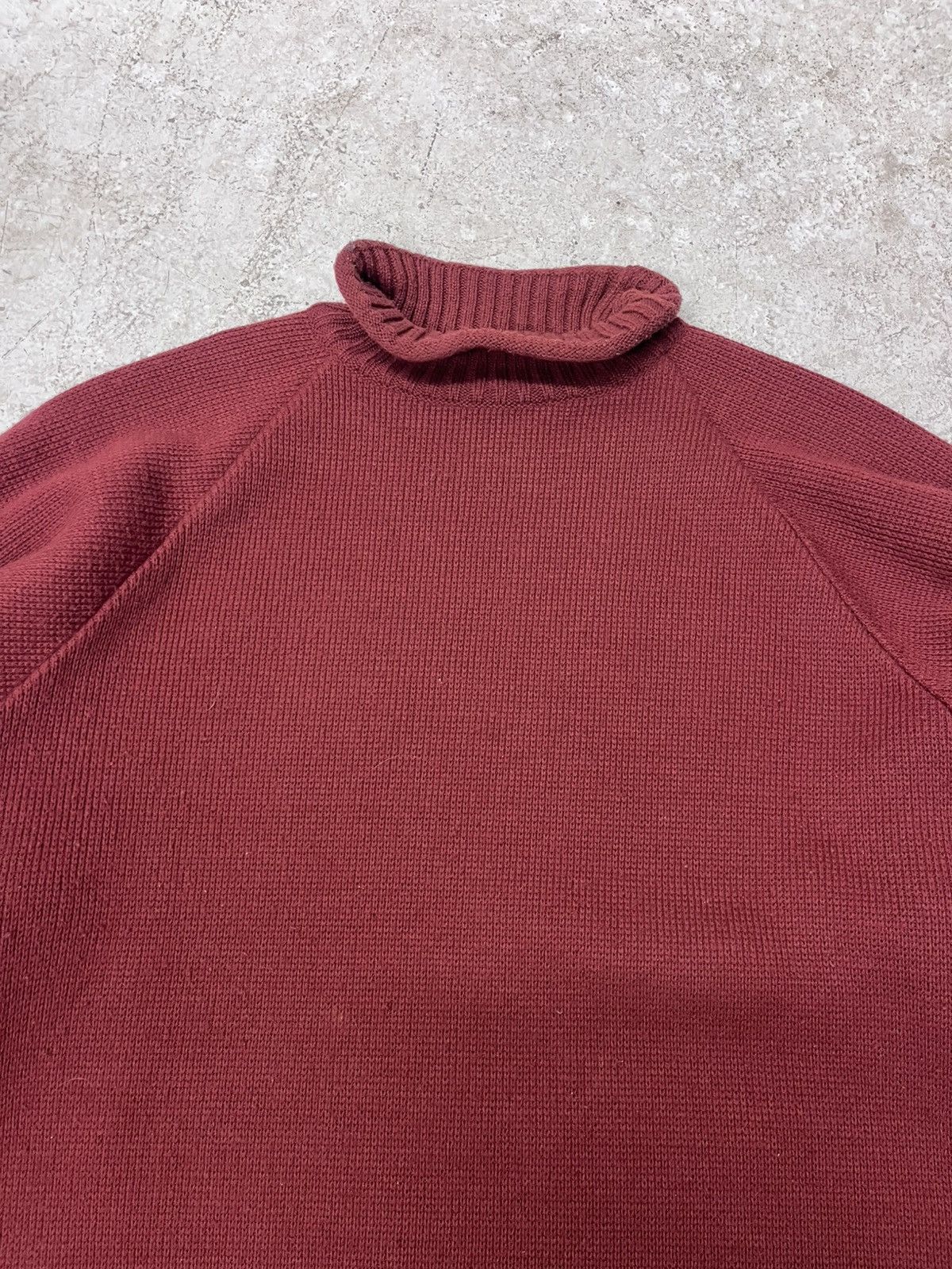 Vintage Vintage deep red ride snowboards knit sweater Size US M / EU 48-50 / 2 - 1 Thumbnail