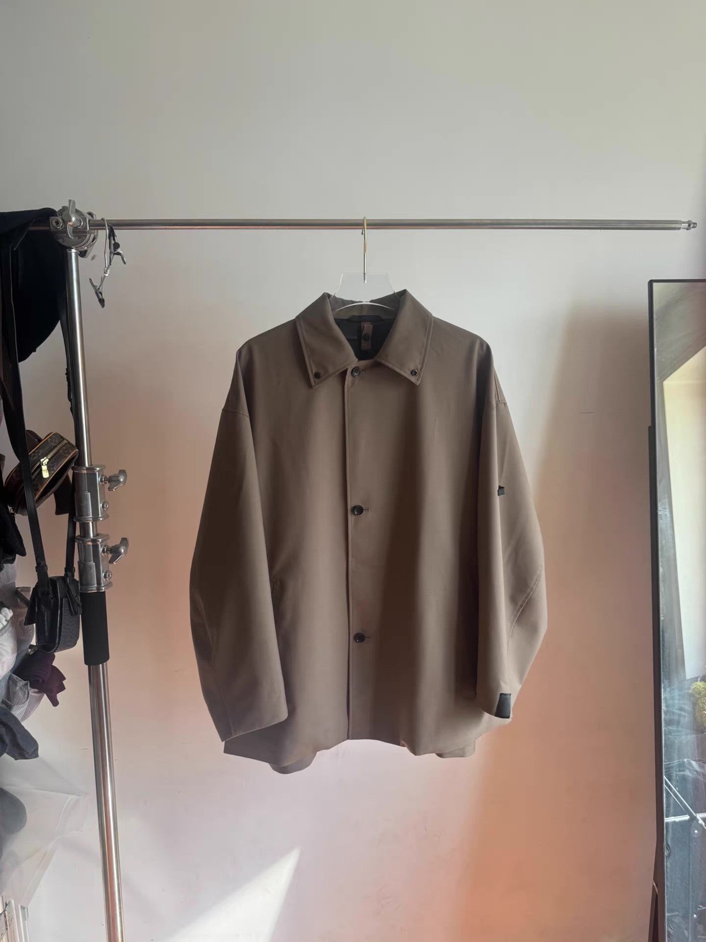 N.Hoolywood N.HOOLYWOOD BALMACAAN COAT 22SS lapel trench coat Q17 Size US M / EU 48-50 / 2 - 1 Thumbnail