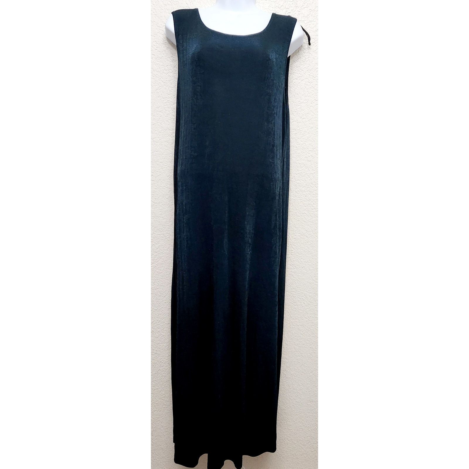 Other Avenue Forest Green Sleeveless Liquid Knit Maxi Dress 18W Size XXL / US 16-18 / IT 52-54 - 1 Thumbnail