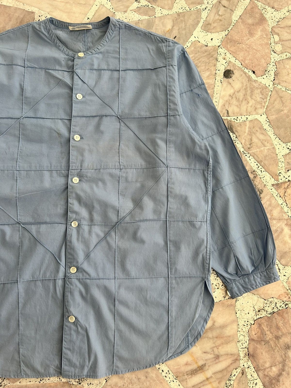 Hai Sporting Gear Issey Miyake Blue Baby Patch Shirt Vintage Size US M / EU 48-50 / 2 - 4 Thumbnail