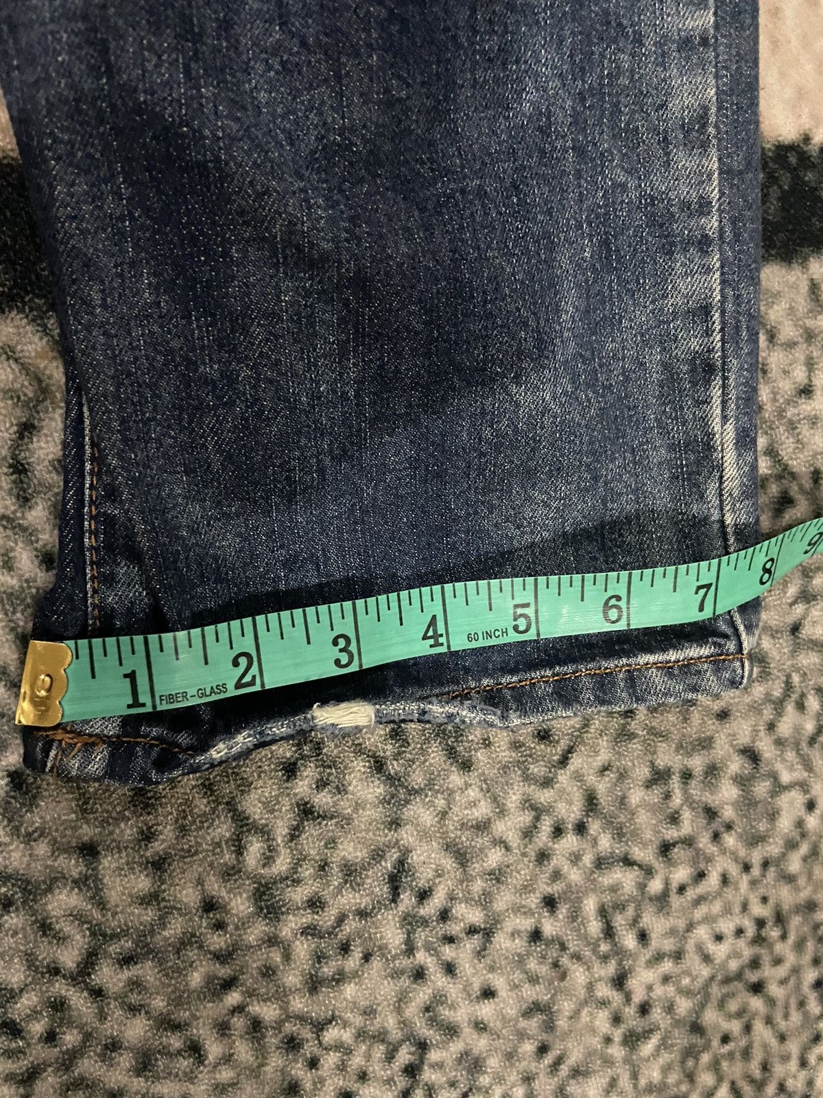 Japanese Brand Monchel jeans distressed Size US 40 / EU 56 - 14 Thumbnail