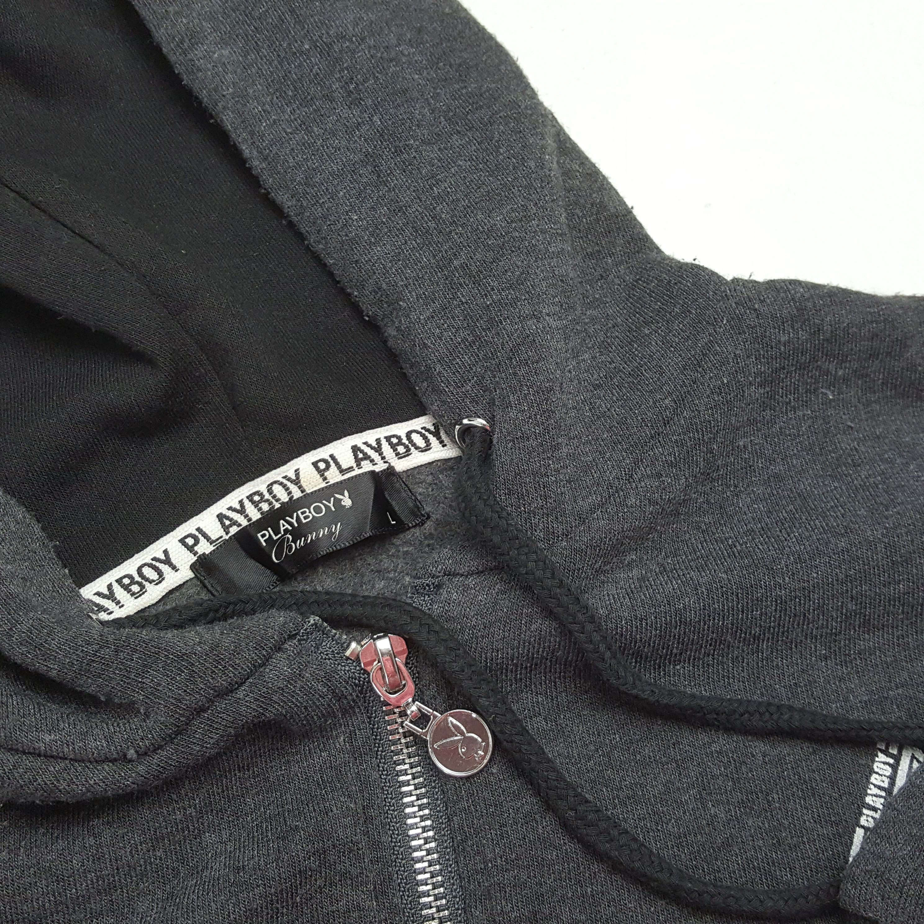 Playboy × Vintage PLAYBOY Fashion Style Zipper Hoodies Size US S / EU 44-46 / 1 - 10 Thumbnail