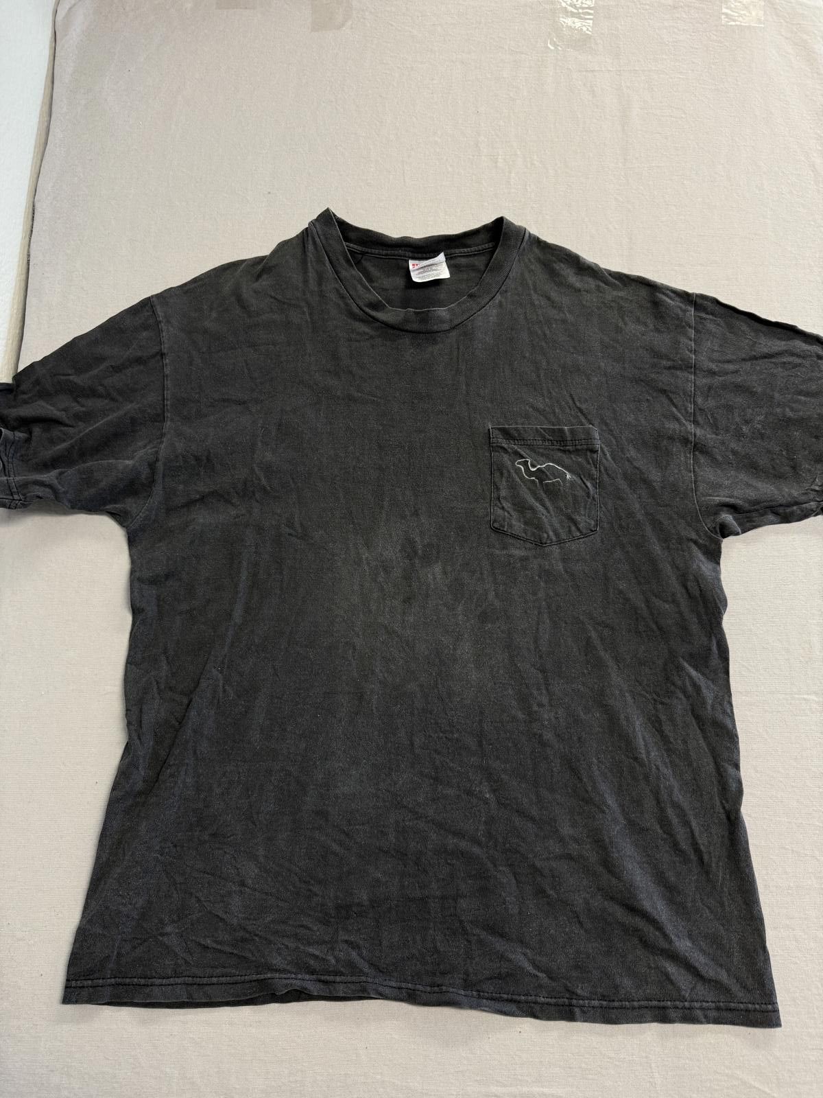 Hanes Faded Camel Cigarettes T-shitr Eclipse Cigarette Pocket XL Size US XL / EU 56 / 4 - 2 Thumbnail