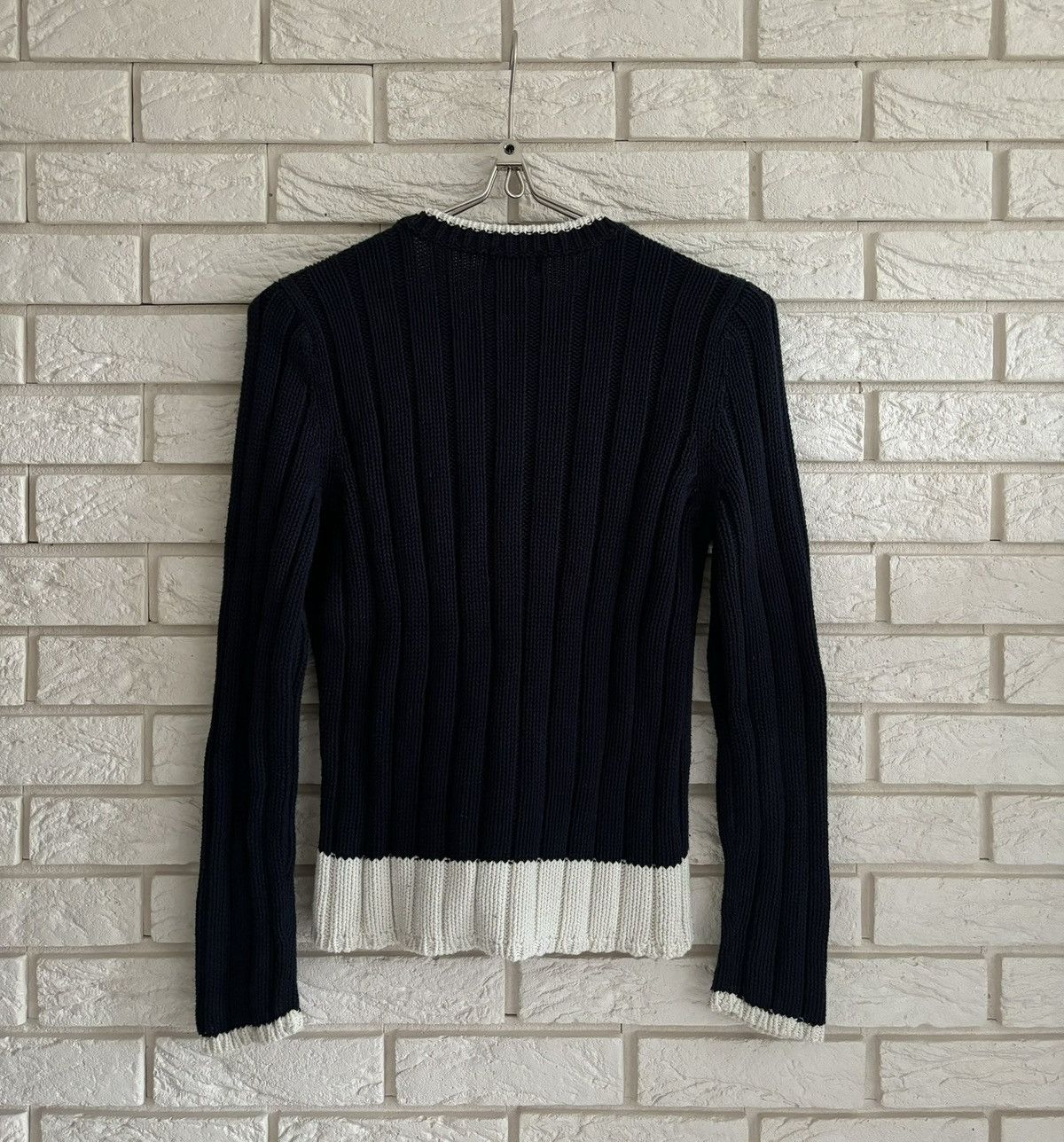 Polo Ralph Lauren × RRL Ralph Lauren × Vintage Polo Ralph Lauren USA Flag Sweater Size L / US 10 / IT 46 - 4 Thumbnail
