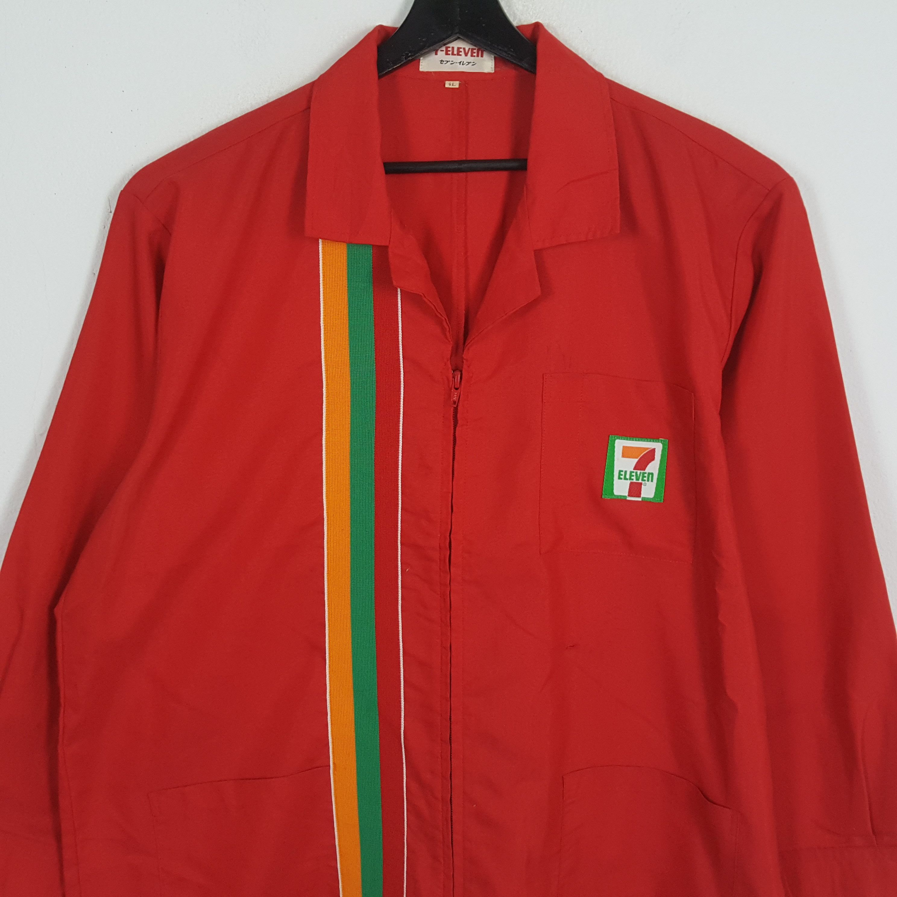 Vintage 7 ELEVEn Workwear Uniform Jacket Size US XL / EU 56 / 4 - 2 Thumbnail