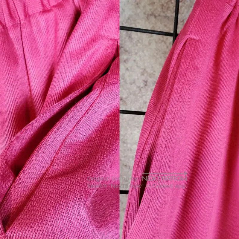 Dior Dior L Size Pink Cotton Casual Pants . Size 30" / US 8 / IT 44 - 4 Thumbnail