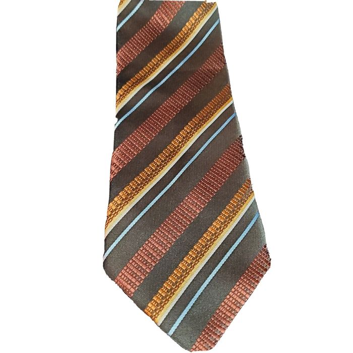 KaiLong Kailong Men's Hand-Made Silk Tie, Dark Red - NEW 