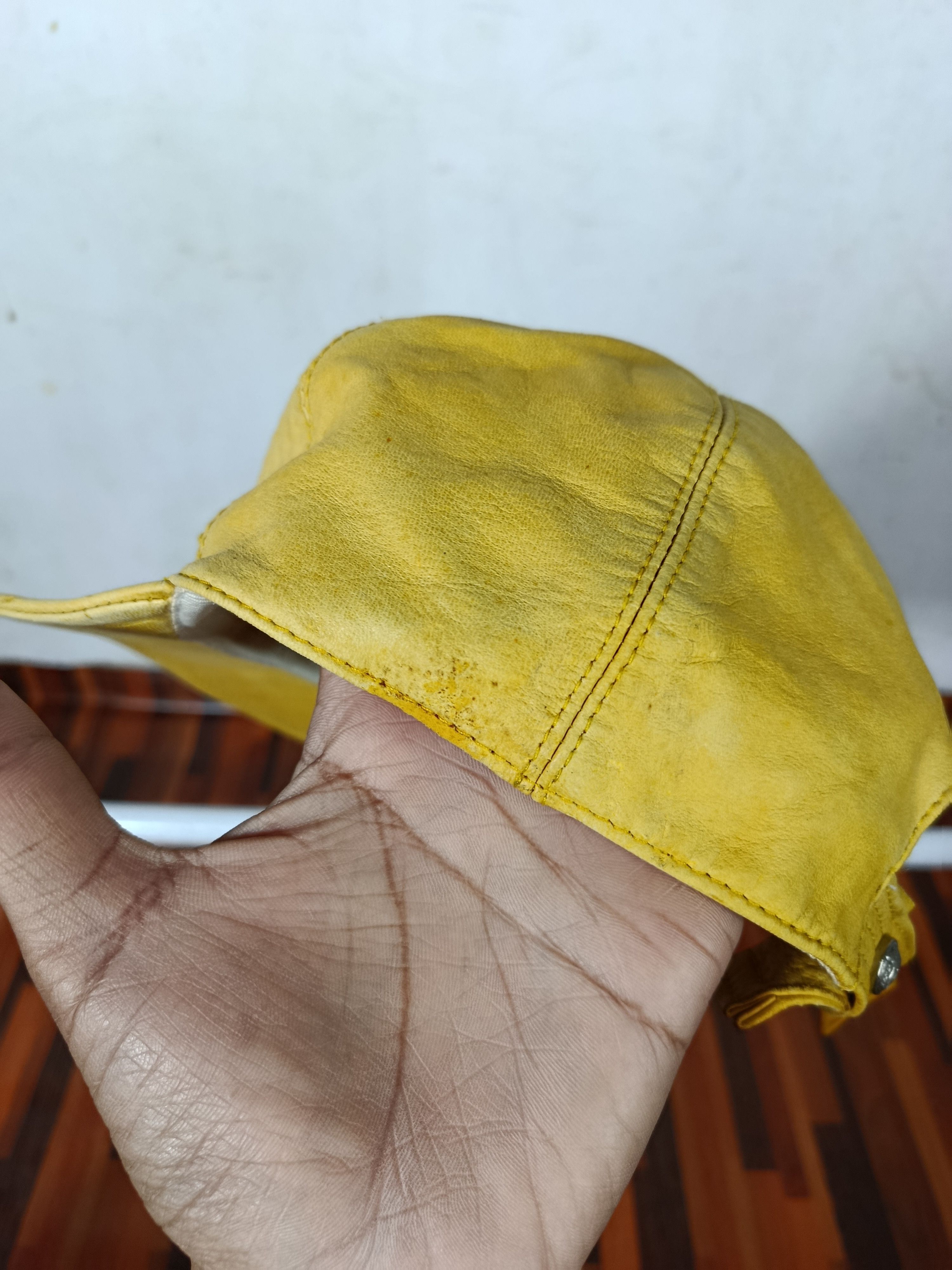 Versace Vintage 90s Gianni Versace Leather Embroidery Hats Size ONE SIZE - 5 Thumbnail