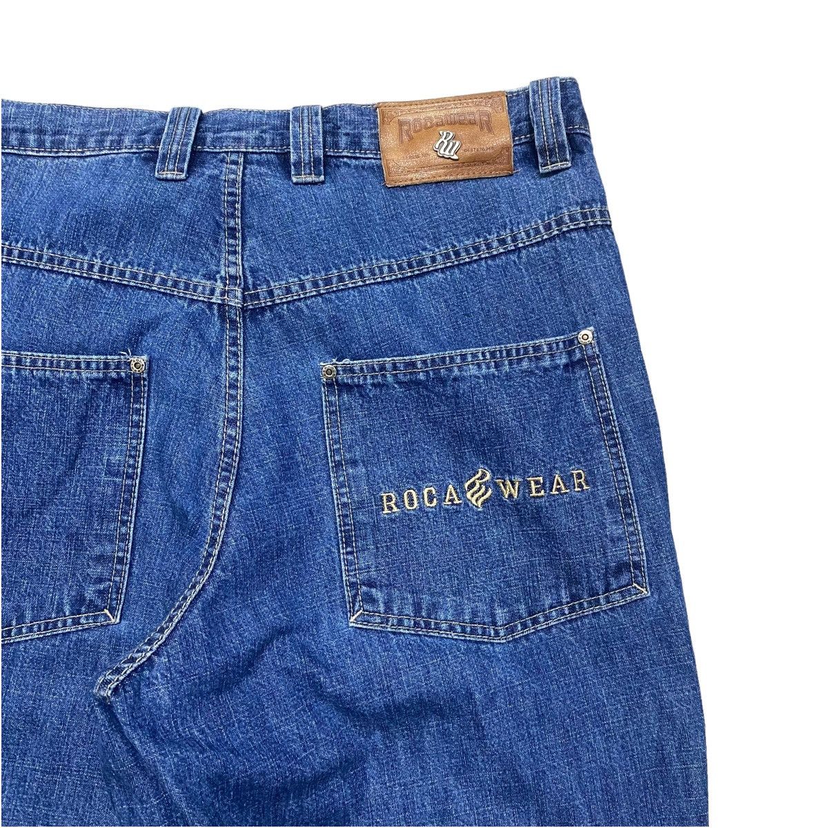 Rocawear Vintage Y2K Rocawear Denim Baggy Jeans Size US 36 / EU 52 - 11 Thumbnail