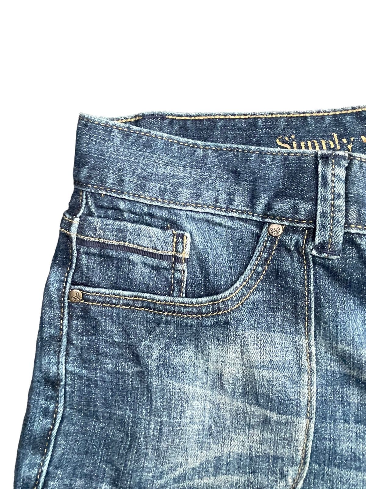 Vera Wang Vintage Vera Wang Simply Vera Denim Size 33" - 5 Thumbnail