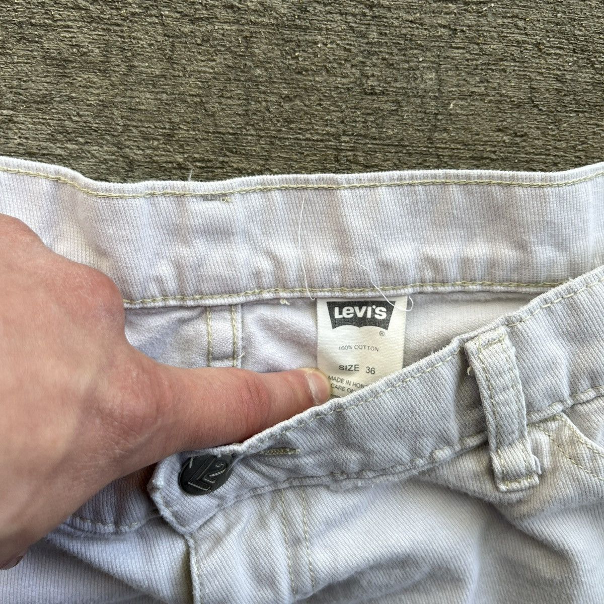 Levi's 90s Levis L2 Skatebrand Cargo Short Size US 36 / EU 52 - 3 Thumbnail