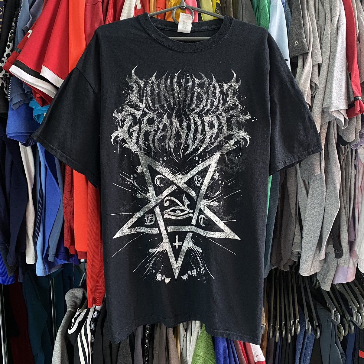 Band Tees Vintage Cannibal Grandro Satana y2k 90’s tee Size US XL / EU 56 / 4 - 1 Thumbnail