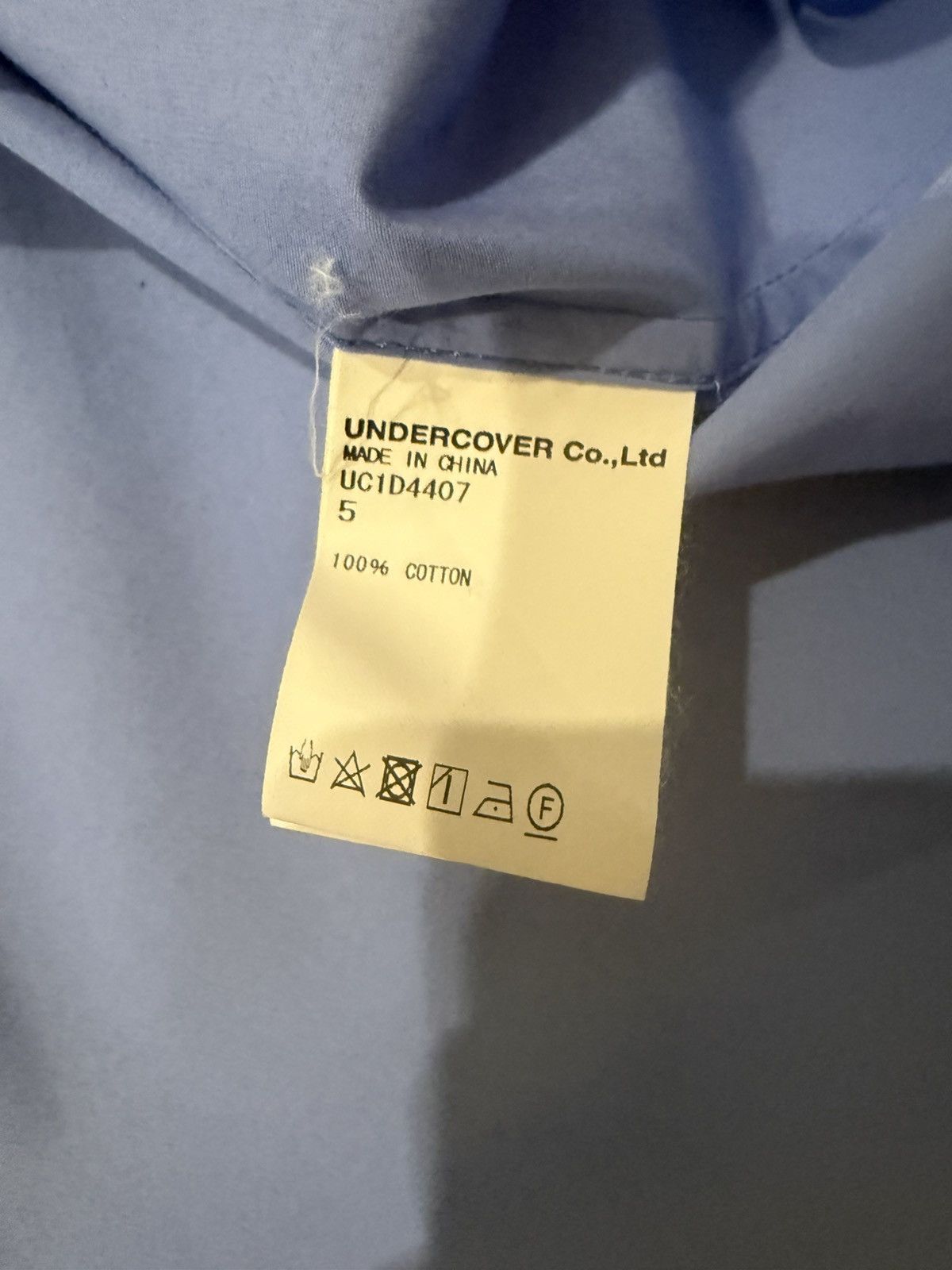 Undercover Undercover Button Down Shirt XL Size US XL / EU 56 / 4 - 4 Thumbnail
