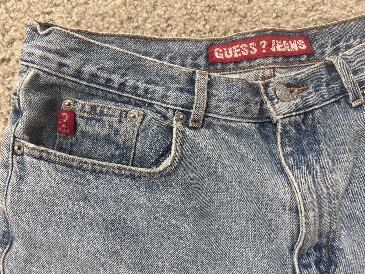 Guess Guess y2k vintage denim jean shorts jorts mens 32 Size US 32 / EU 48 - 2 Thumbnail