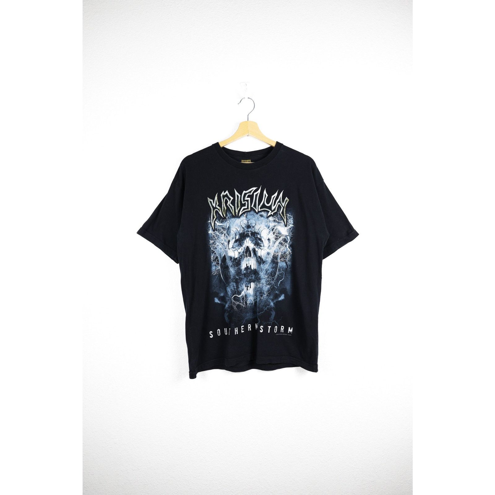Band Tees Vintage Krisiun Southern Storm Band Merch Graphic Tee Size US M / EU 48-50 / 2 - 1 Thumbnail