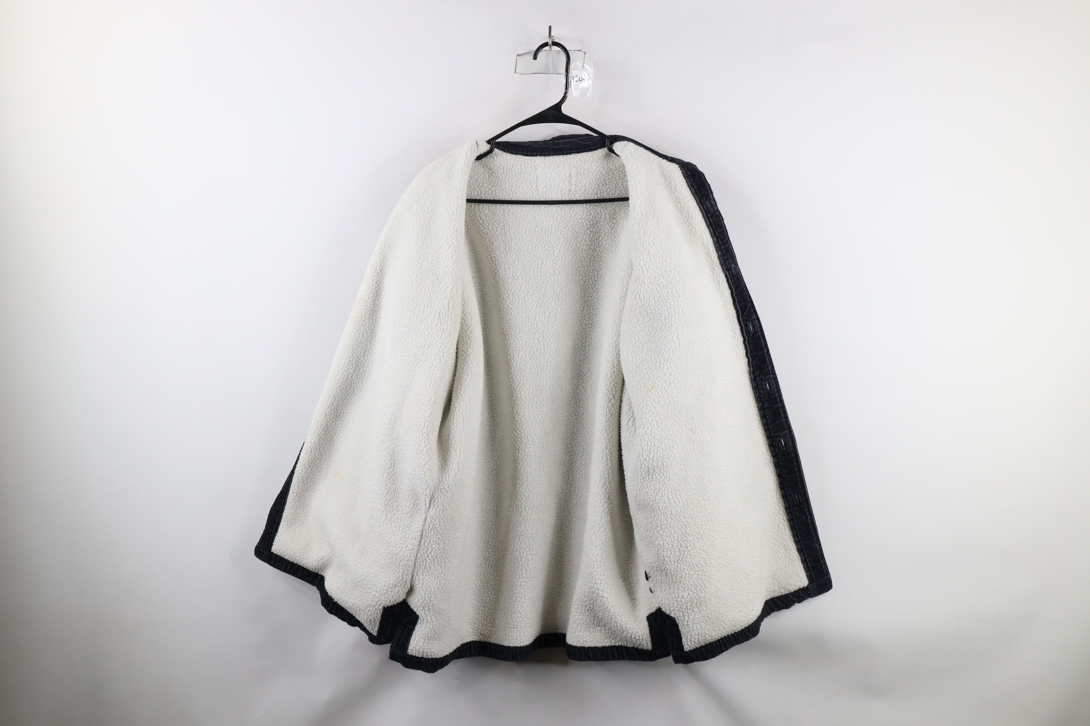 Vintage Vintage 90s Streetwear Fleece Lined Corduroy Shirt Jacket Size US M / EU 48-50 / 2 - 9 Thumbnail