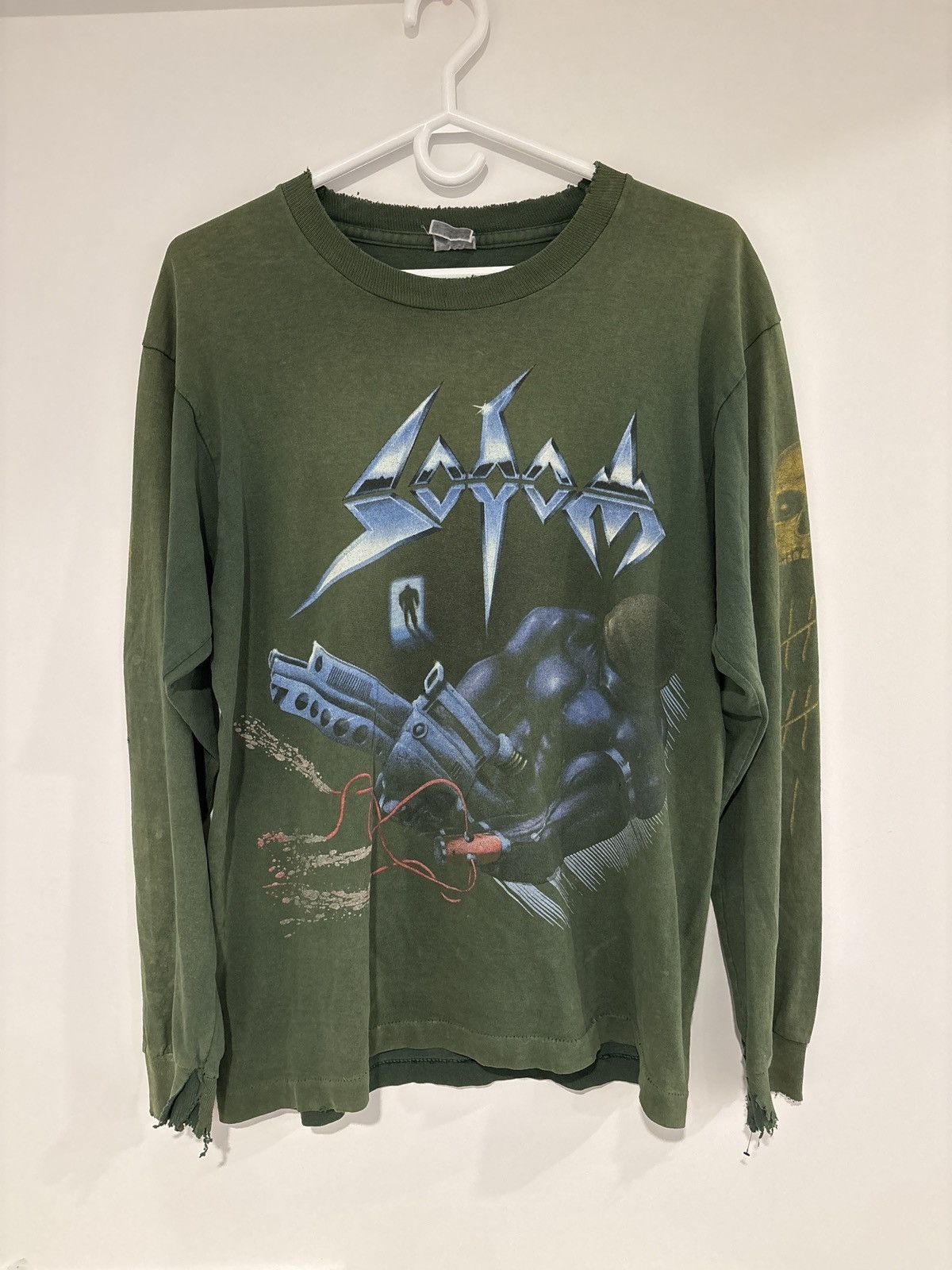 Vintage Vintage 1992 Sodom “Tapping the Vein” tour t shirt Size US L / EU 52-54 / 3 - 1 Thumbnail
