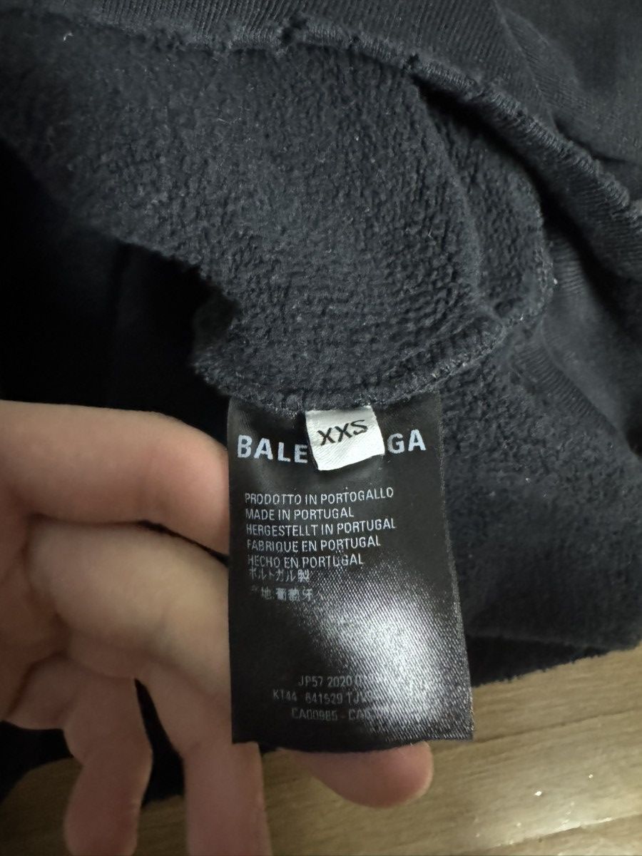 Balenciaga Balenciaga distressed alien hoodie Size US XXS / EU 40 - 10 Thumbnail