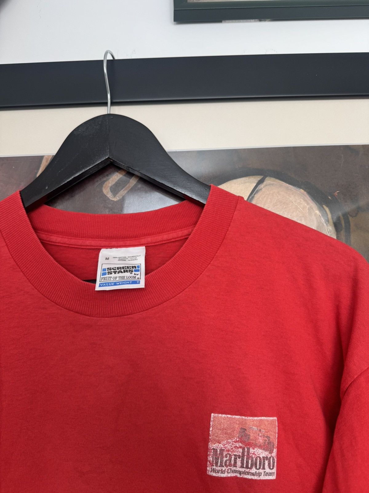 Marlboro Vintage 90s Marlboro Vintage Tee Racing Grand Prix Formula Size US M / EU 48-50 / 2 - 2 Thumbnail
