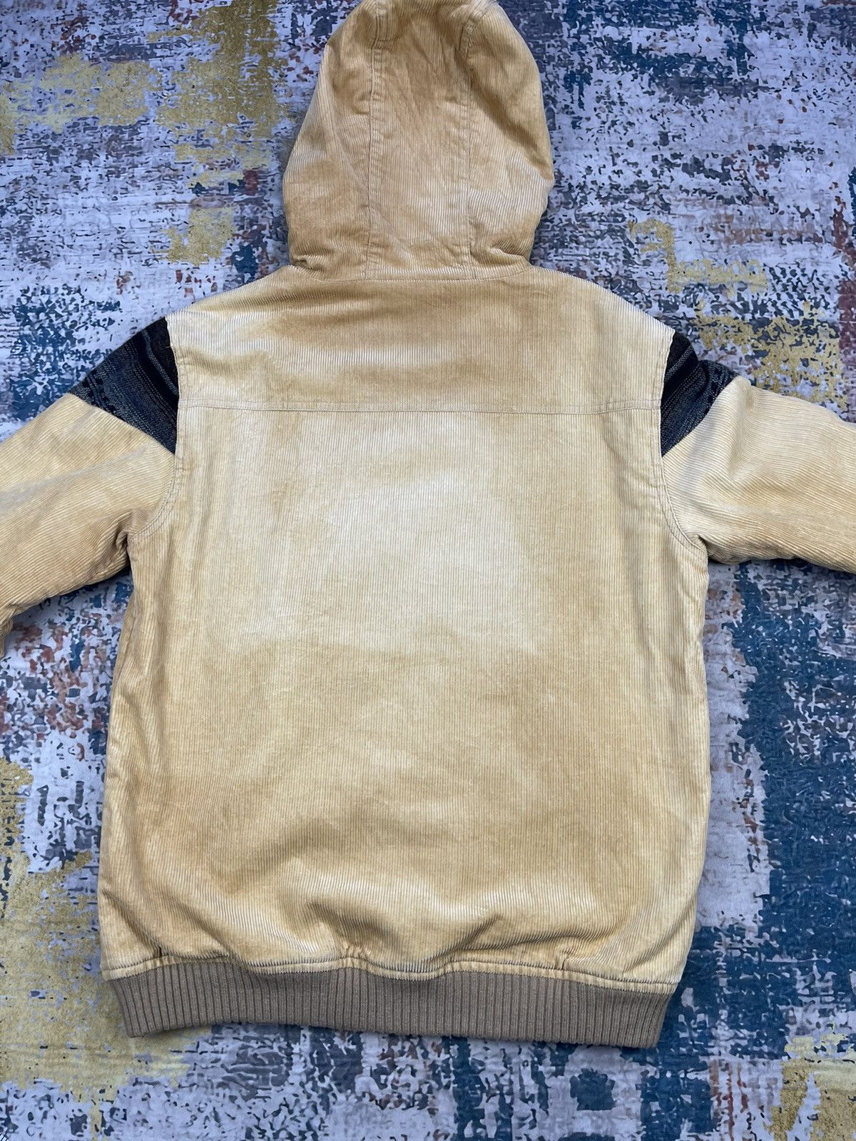 Japanese Brand Monitor GDW Corduroy Navajo Fur Hoodie Jackets Size US S / EU 44-46 / 1 - 8 Thumbnail