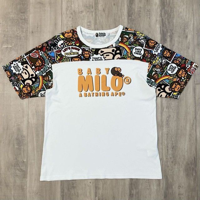 Bape BAPE Comic Milo T-shirt a bathing ape NIGO Size US L / EU 52-54 / 3 - 1 Thumbnail