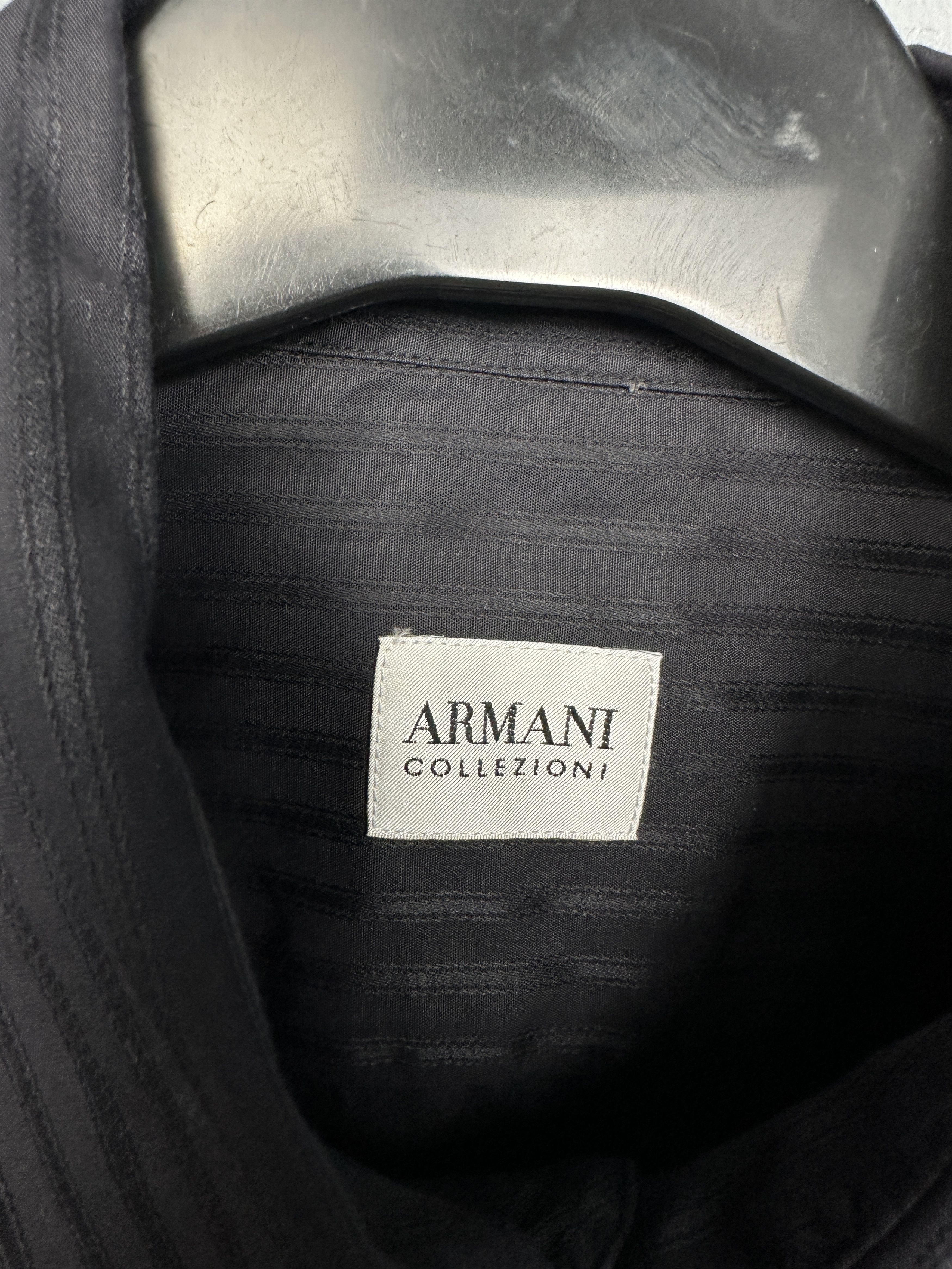 Armani Collezioni Armani Collezioni Mens Long Sleeve Shirt Size US M / EU 48-50 / 2 - 3 Thumbnail
