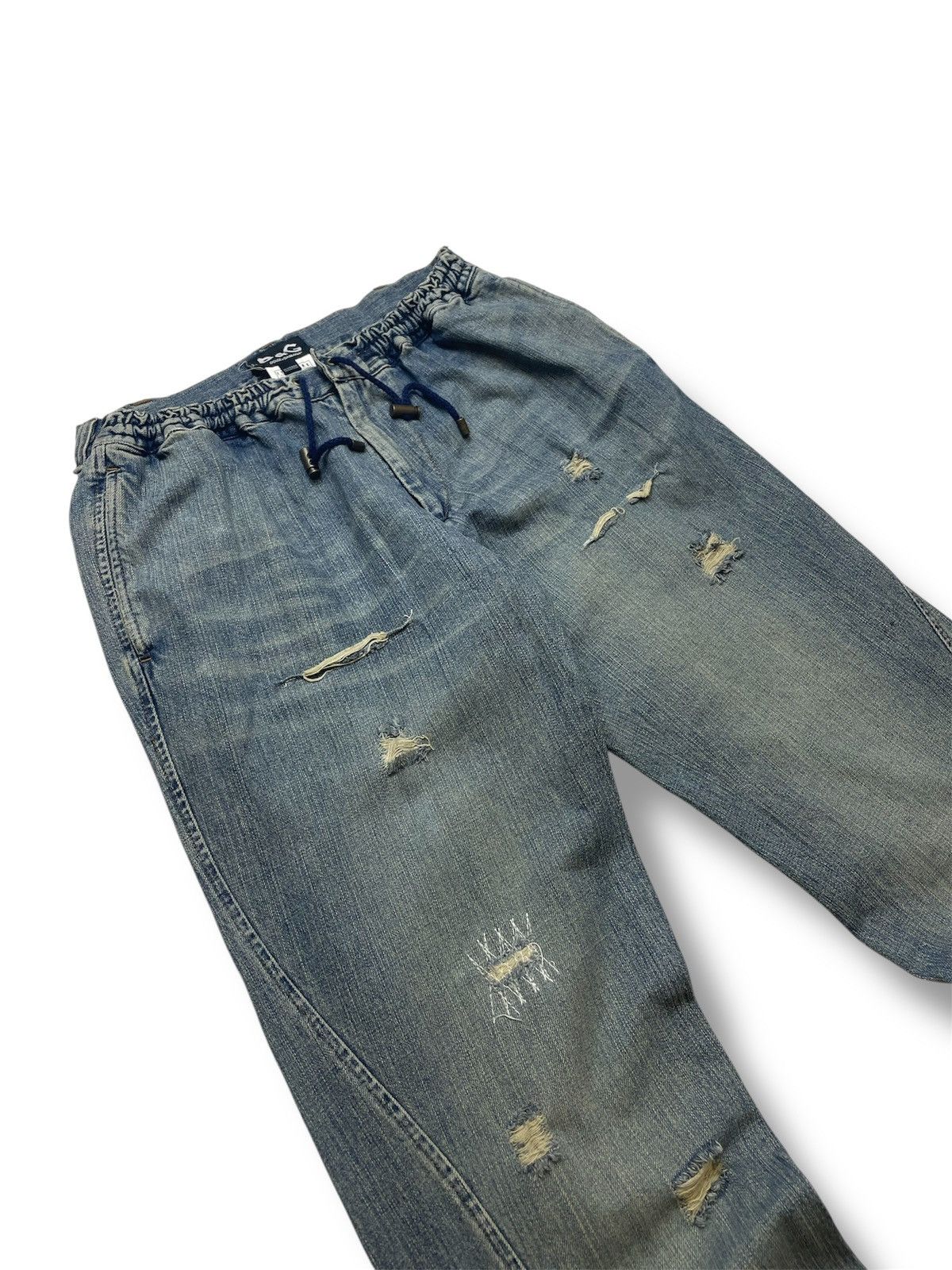 archive dolce gabbana distressed faded jeans rare