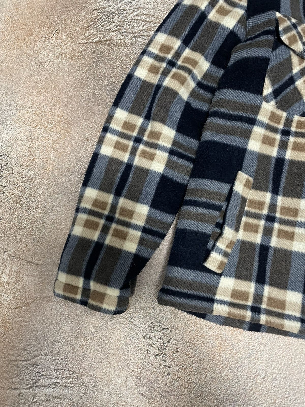 Flannel Vintage Japanese Flannel Fleece Sherpa Jacket Size US M / EU 48-50 / 2 - 4 Thumbnail