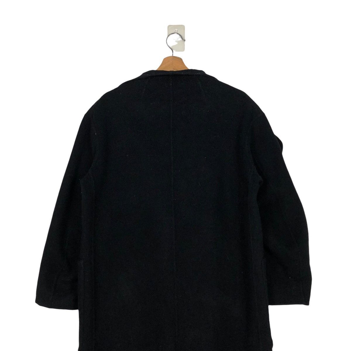 Jil Sander × Uniqlo Rich Black Iconic Long Jacket Bondage Parachute Jill Sander Size US M / EU 48-50 / 2 - 11 Thumbnail