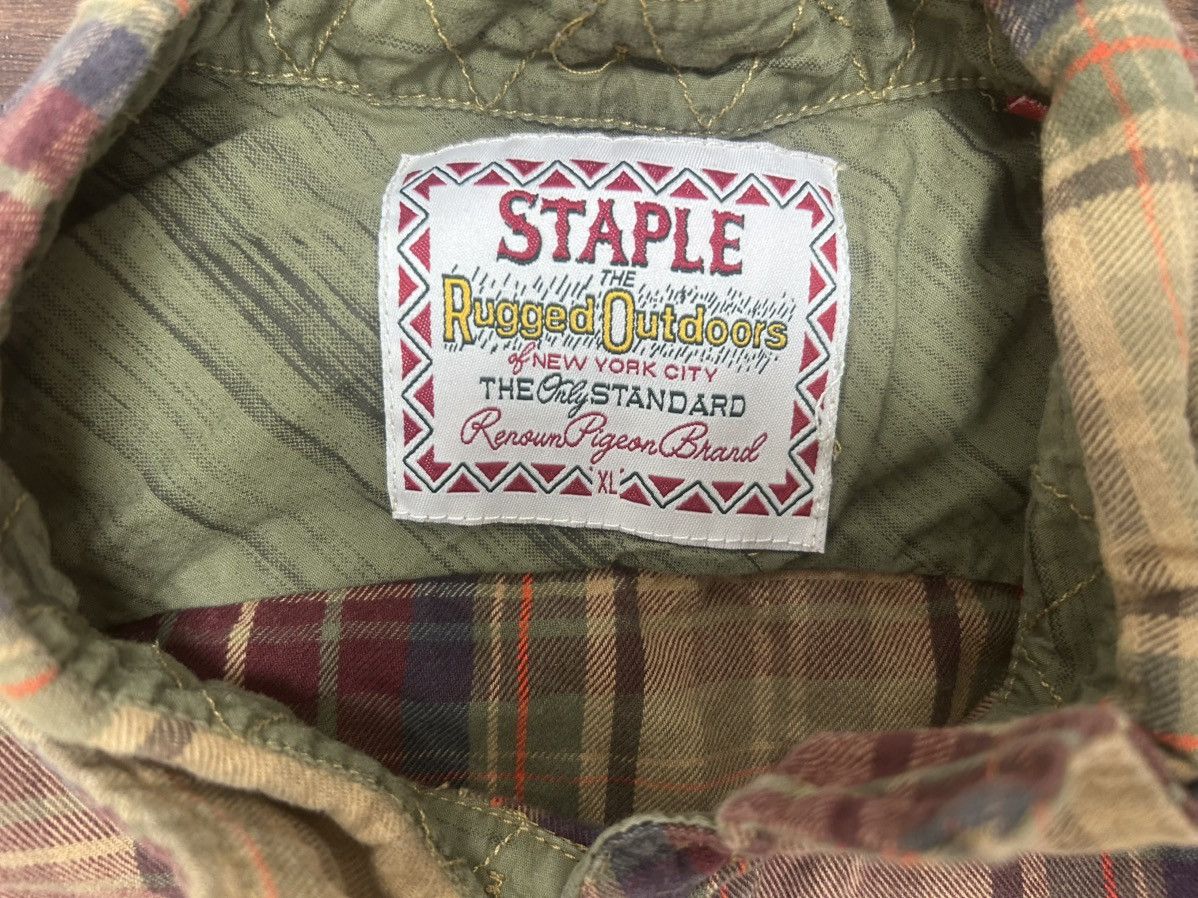 Staple × Vintage Staple pigeon “rugged outdoors of NYC” flannel XL Size US XL / EU 56 / 4 - 4 Thumbnail