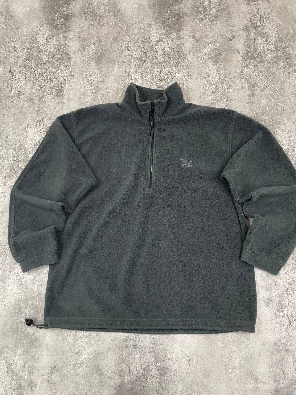 SALEWA Salewa Men Fleece Pullover Half Zip Regular Fit Dark Grey Size US XL / EU 56 / 4 - 1 Thumbnail