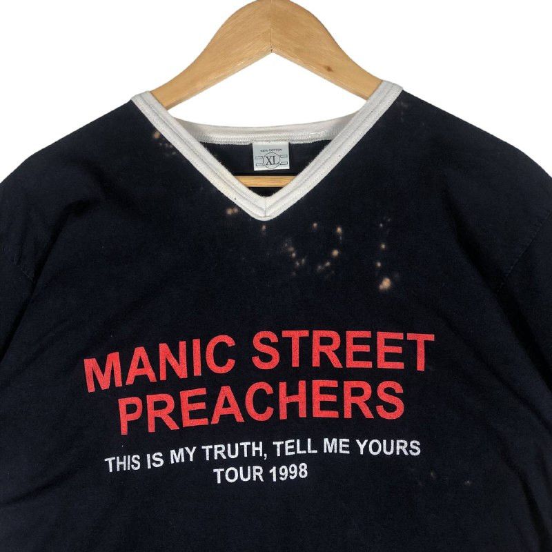 Band Tees Vintage 90s Manic Street Preachers men t-shirt Size US XL / EU 56 / 4 - 2 Thumbnail