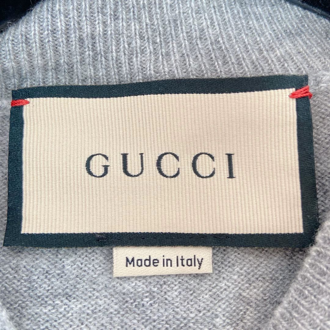 Gucci Gucci Crystal Gray Pull-Over S 6332 Size S / US 4 / IT 40 - 7 Thumbnail