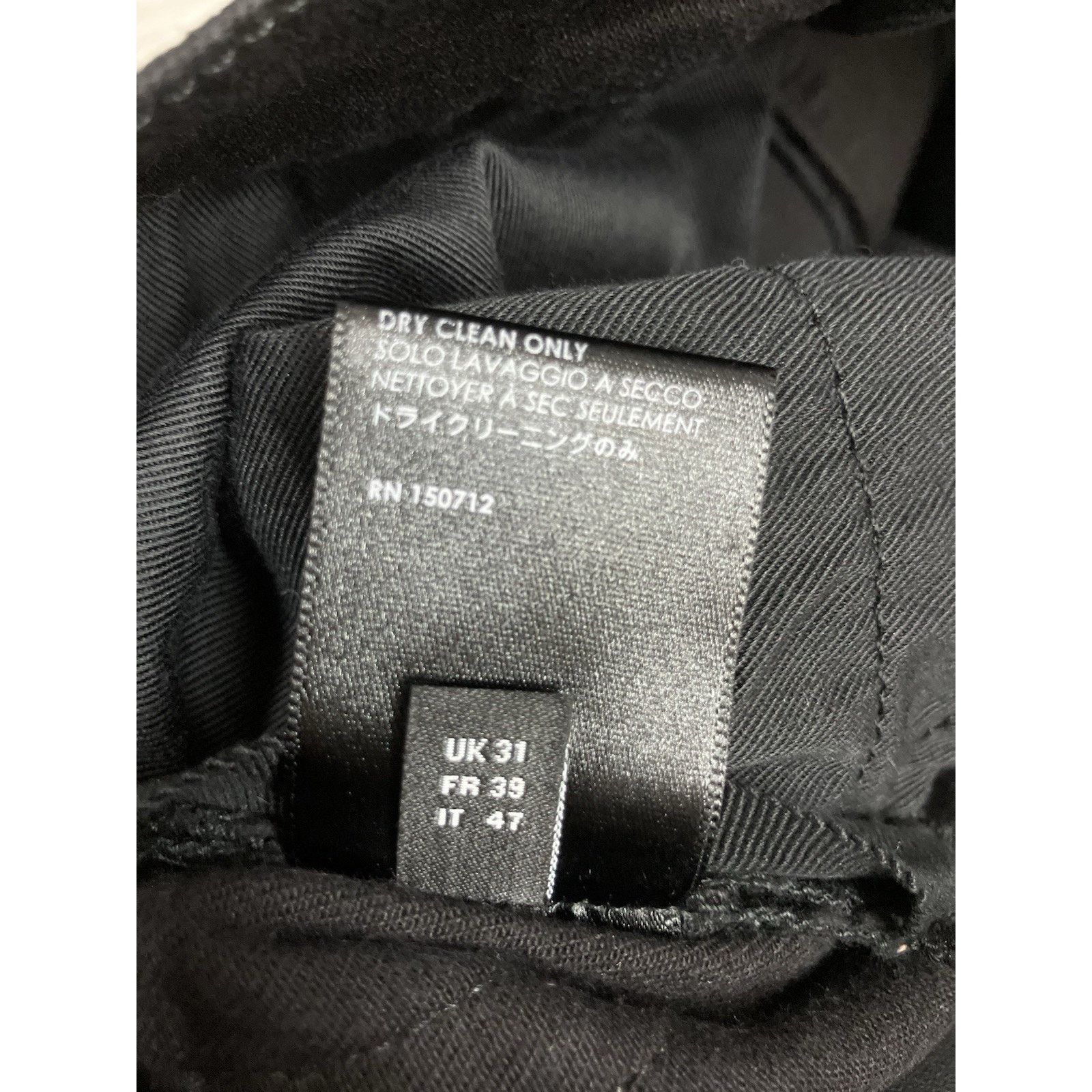 Amiri Amiri Denim Jeans ' Black ' | GREAT COND | 100% AUTHENTIC! Size US 31 - 17 Thumbnail