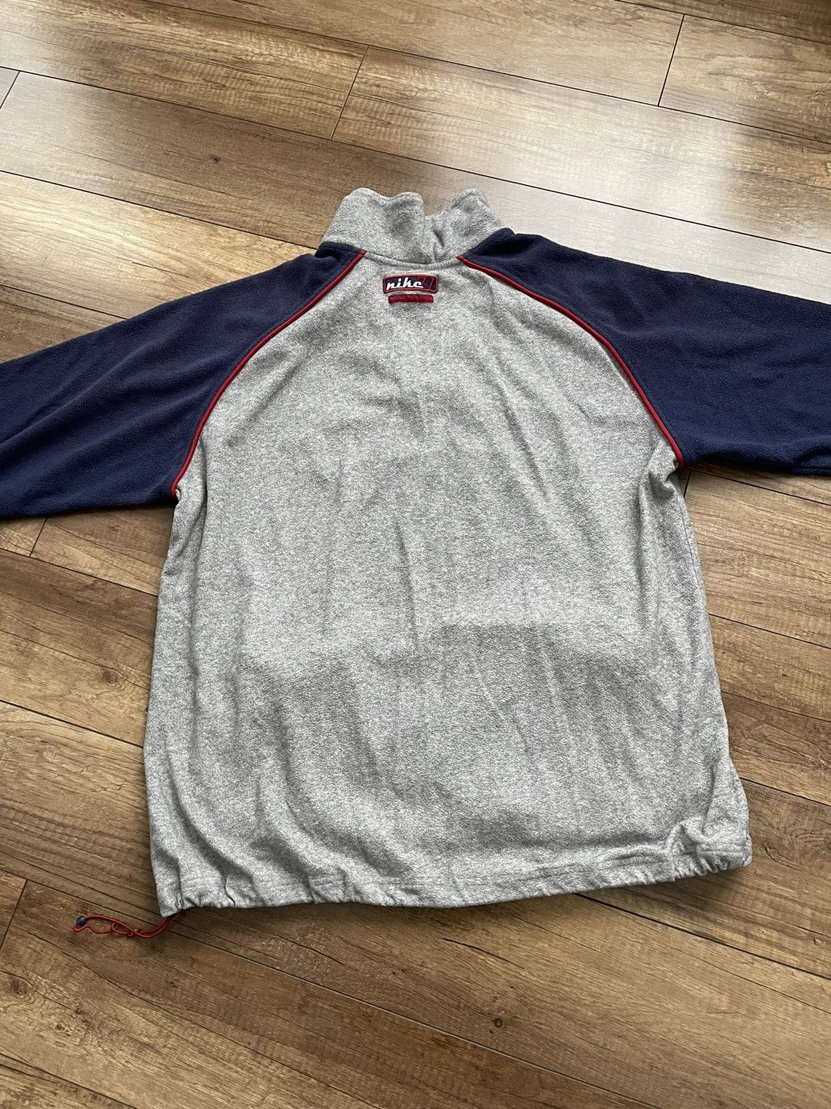 Vintage Nike Vintage Fleece Teddy Sweatshirt Jacket 90s Size US XL / EU 56 / 4 - 4 Thumbnail