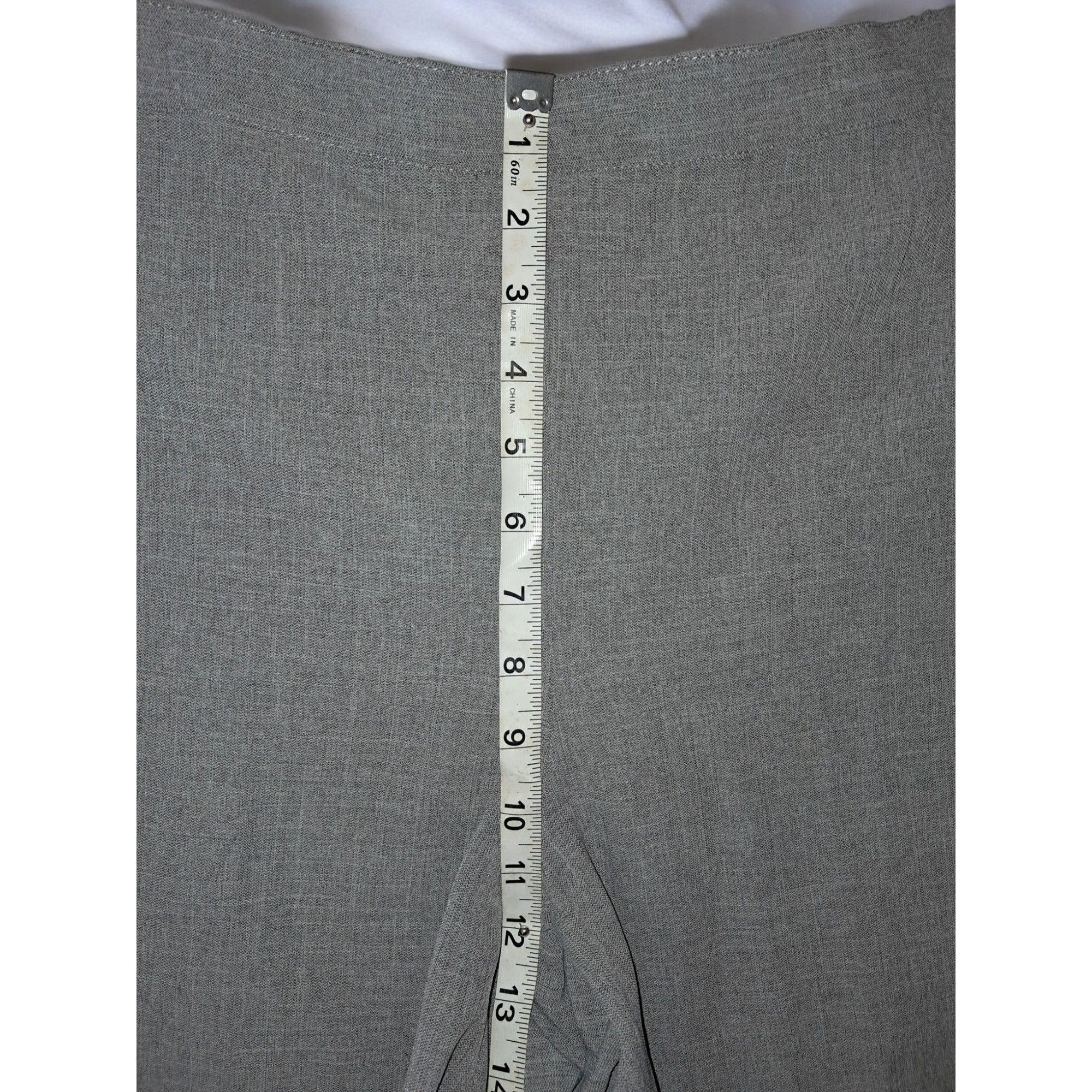 Other Alfred Dunner Women's Pull-On Pants – Size 16P – Gray Hounds Size 38" / US 16 / IT 52 - 6 Thumbnail