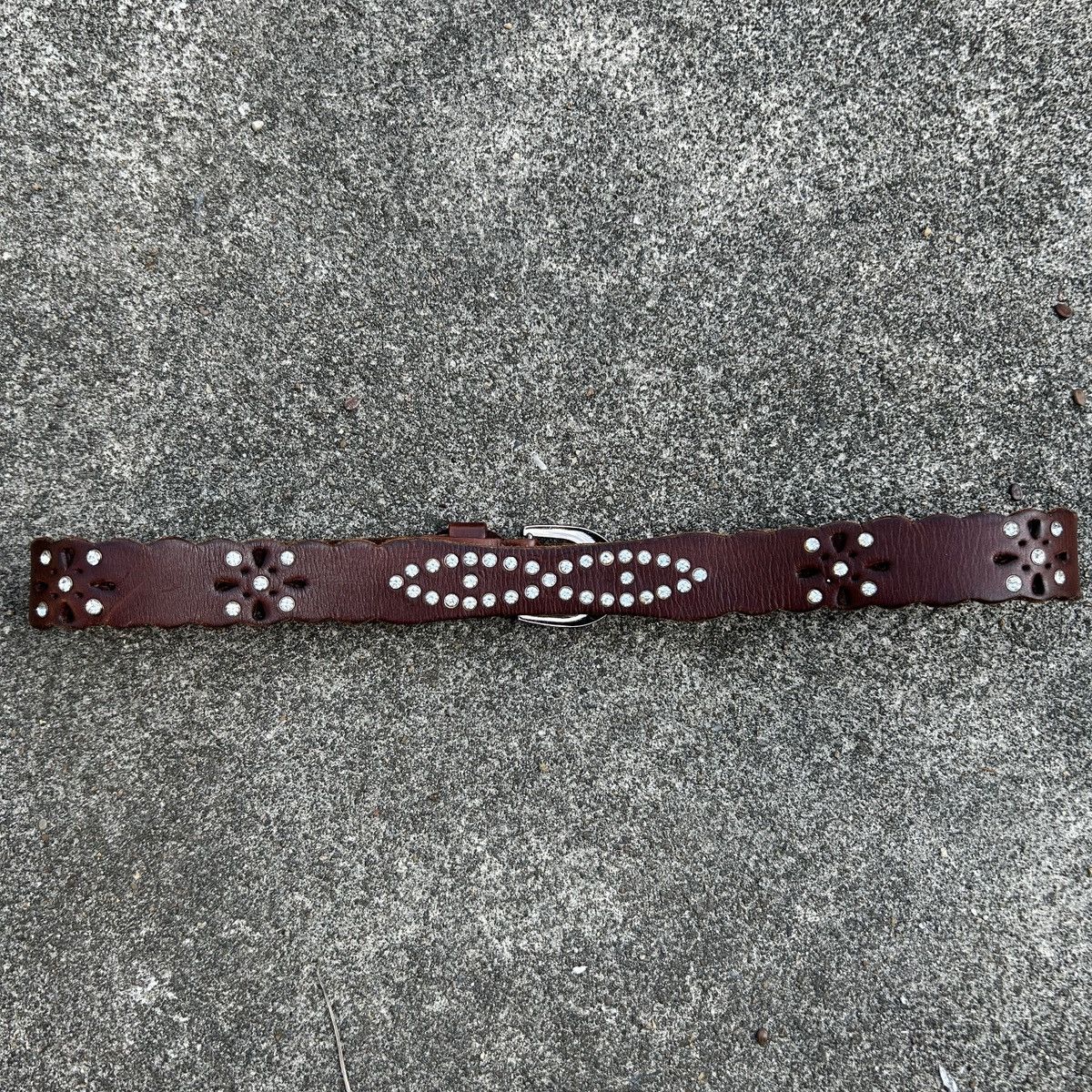 Vintage Vintage studded leather belt (Kapital Style) Size ONE SIZE - 2 Thumbnail