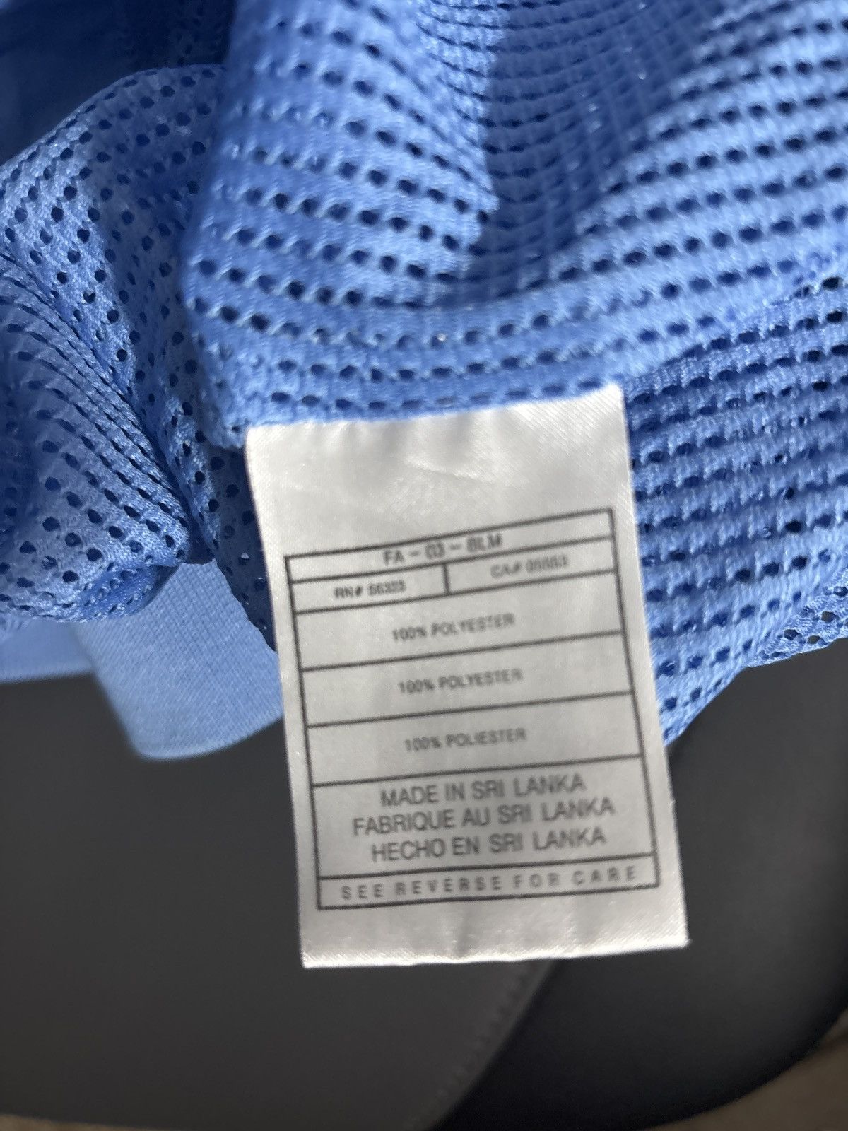 Nike Vintage x UNC x Nike x Windbreaker Size US L / EU 52-54 / 3 - 6 Thumbnail