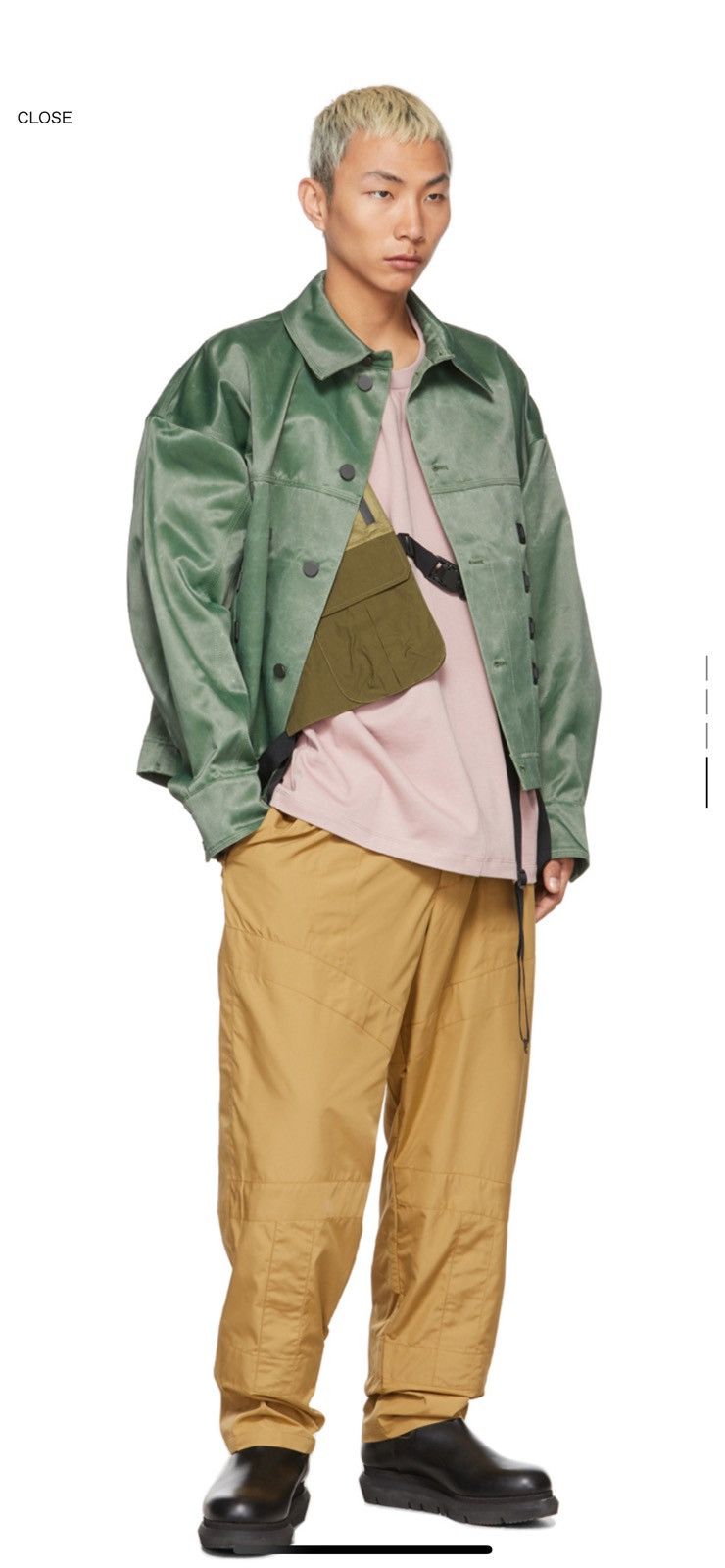 A. A. Spectrum A. A. Spectrum Green Compress Truck Jacket XL Size US XL / EU 56 / 4 - 13 Thumbnail