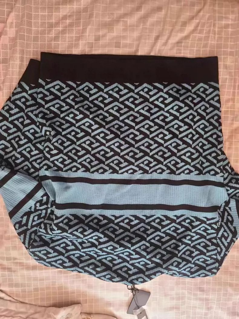 Versace Versace Wool presbyopia sweater Size US L / EU 52-54 / 3 - 2 Thumbnail