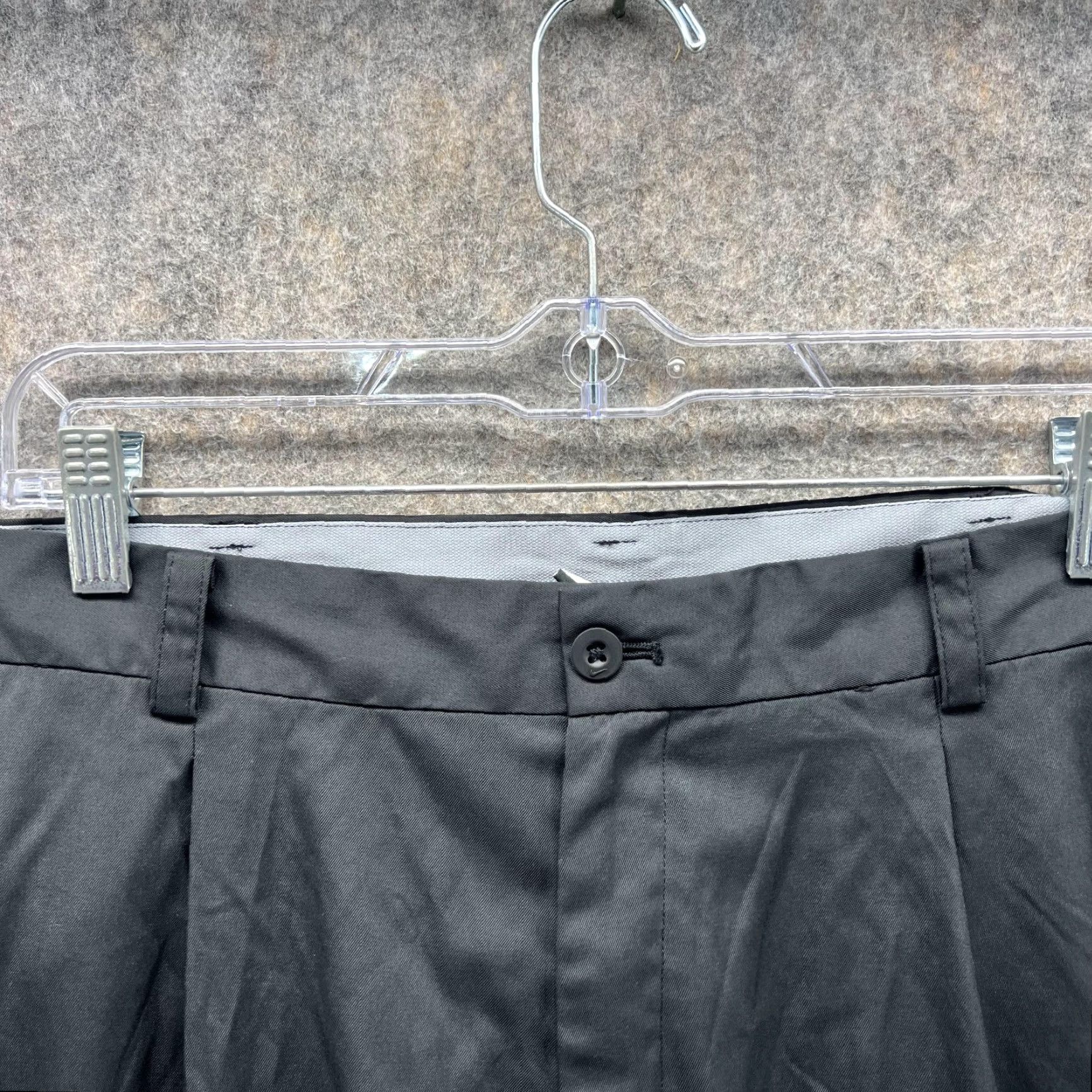 Nike Nike Pants Men 34x30 Black Chino Flat Front Regular Fit Casual Sport Warm Weather Trousers Size US 34 / EU 50 - 5 Thumbnail