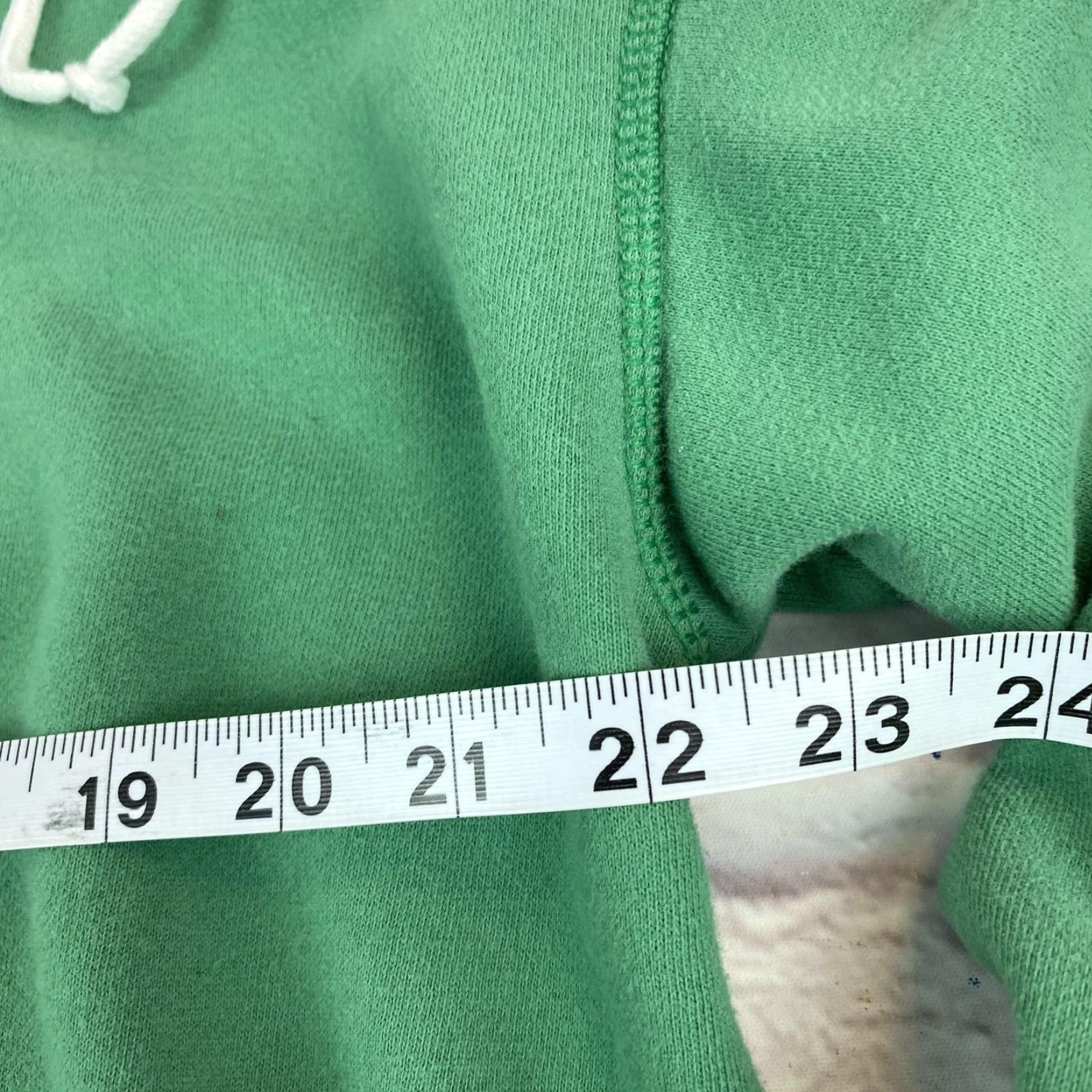 American Eagle Outfitters American Eagle Sweatshirt Womens Small Green Oversized 77 Graphic Pullover Size S / US 4 / IT 40 - 7 Thumbnail