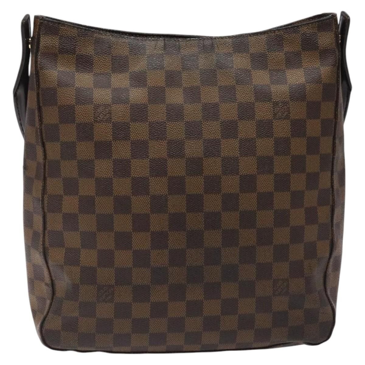 Louis Vuitton LOUIS VUITTON Damier Ebene Looping GM Shoulder Bag N51144 Size ONE SIZE - 2 Thumbnail