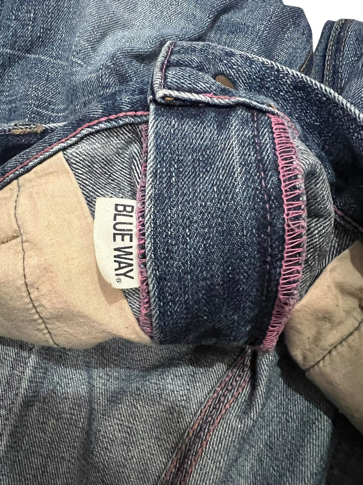 Japanese Brand Vintage Blue Way Japanese Brand Distress Clawmark Jean Size US 34 / EU 50 - 16 Thumbnail