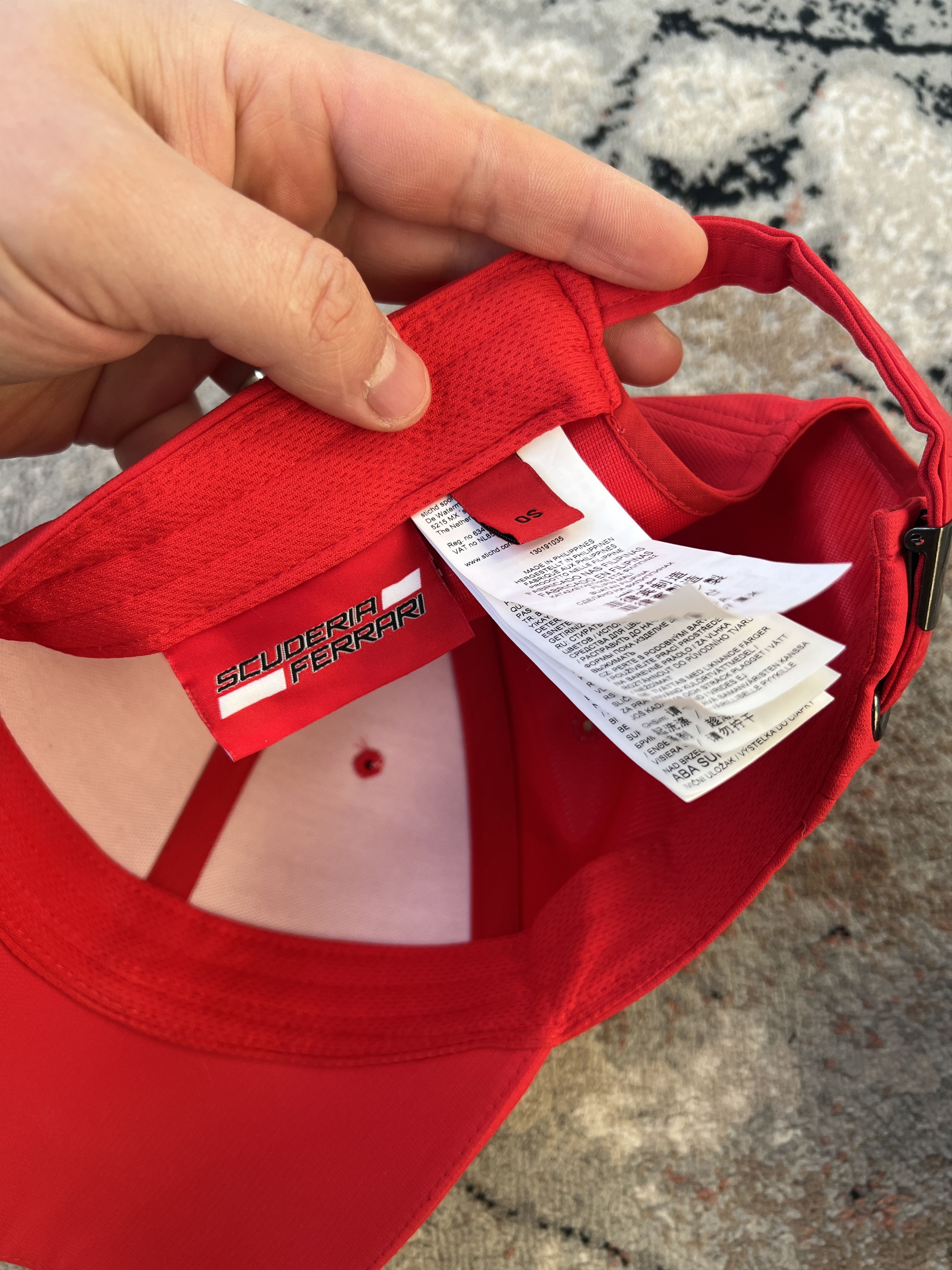 Ferrari Scuderia Ferrari F1 Cap Size ONE SIZE - 4 Thumbnail