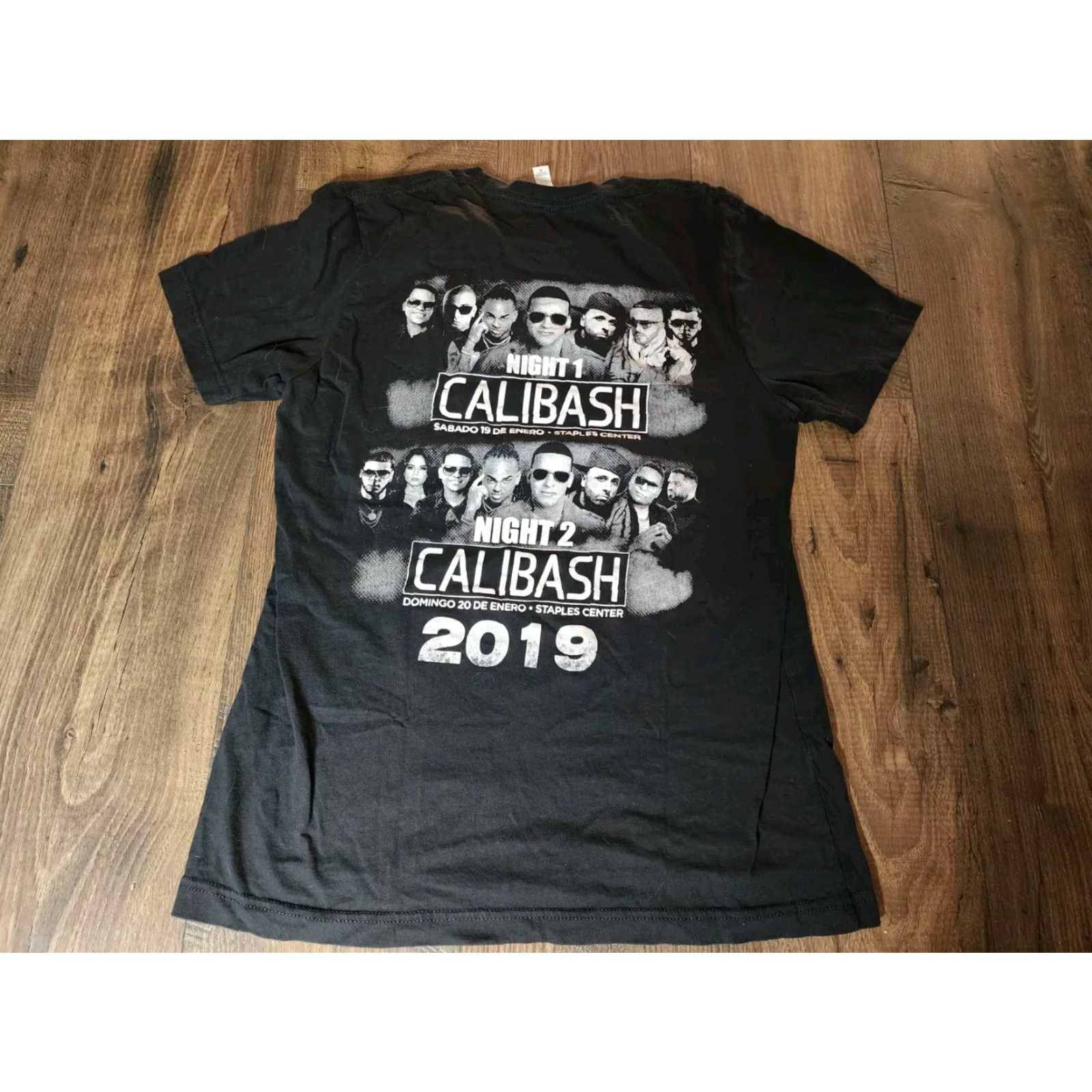 Vintage Vintage Ozuna World Tour 2019 T-Shirt Men M Calibash Festival Double-Sided Black Cotton Size US M / EU 48-50 / 2 - 2 Thumbnail