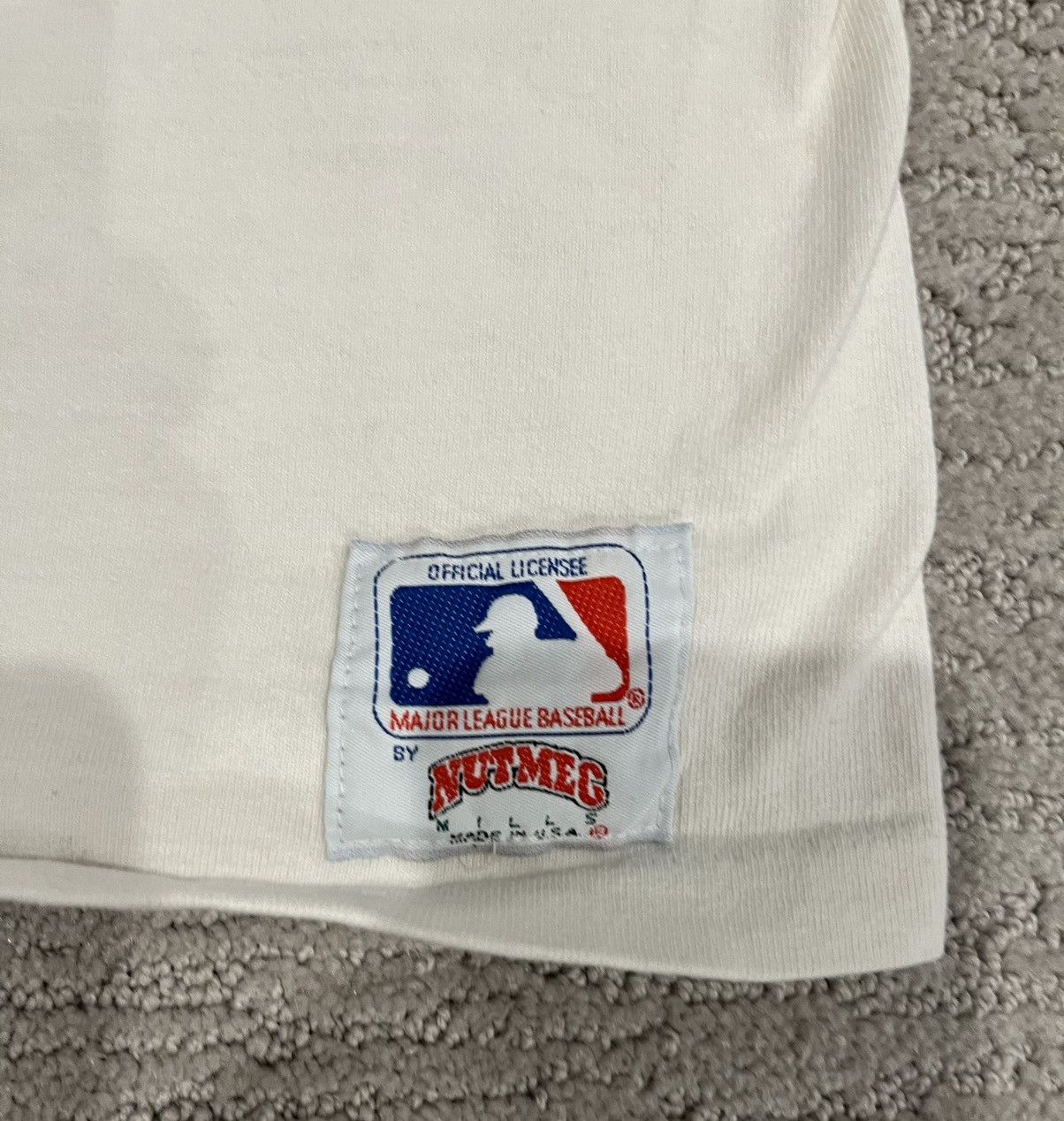 MLB × Nutmeg × Vintage Vintage 1992 Cleveland Indians Nutmeg MLB Tee Size US S / EU 44-46 / 1 - 4 Thumbnail