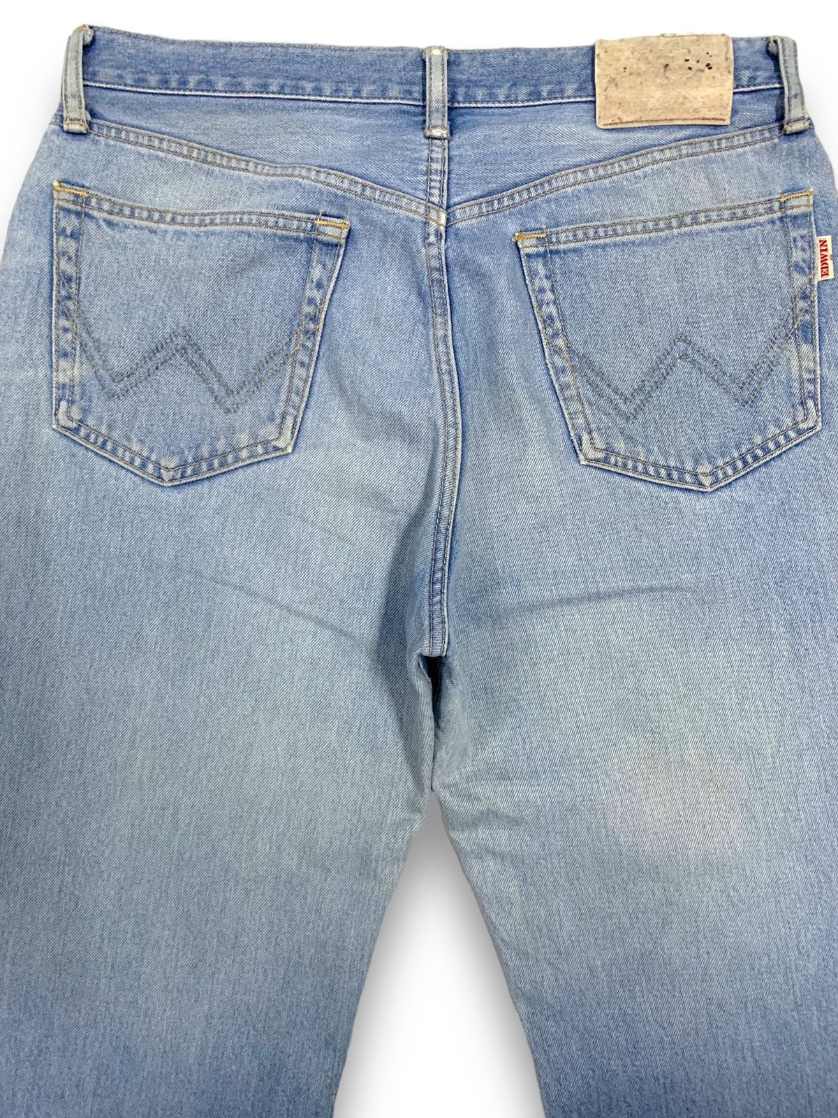 Edwin Vintage 90s Edwin Classic Rusty Mud Wash Distressed Jeans Size US 34 / EU 50 - 12 Thumbnail