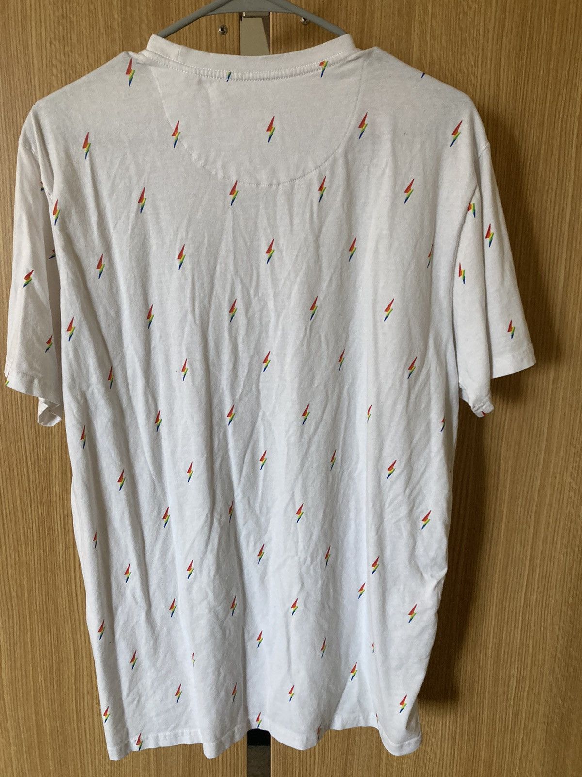Free Planet Free Planet Rainbow White tee Size US XL / EU 56 / 4 - 3 Thumbnail