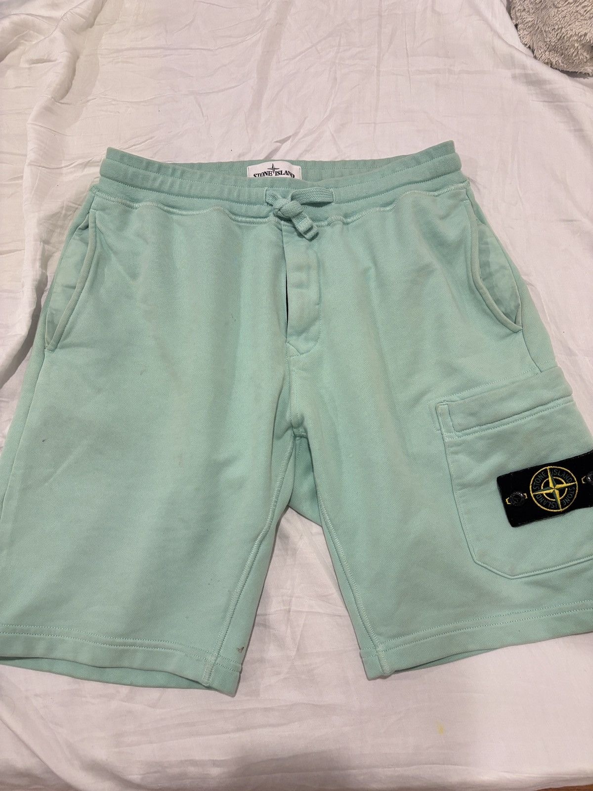 Stone Island Stone Island Bermuda Shorts teal Size US 30 / EU 46 - 1 Thumbnail